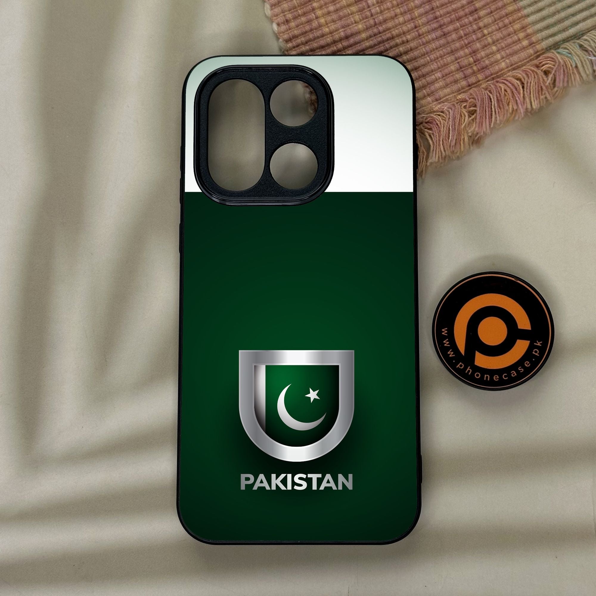 OnePlus 15 - Pakistani Flag Design 4 - Premium Metal Printed Soft Bumper Shock Proof Case