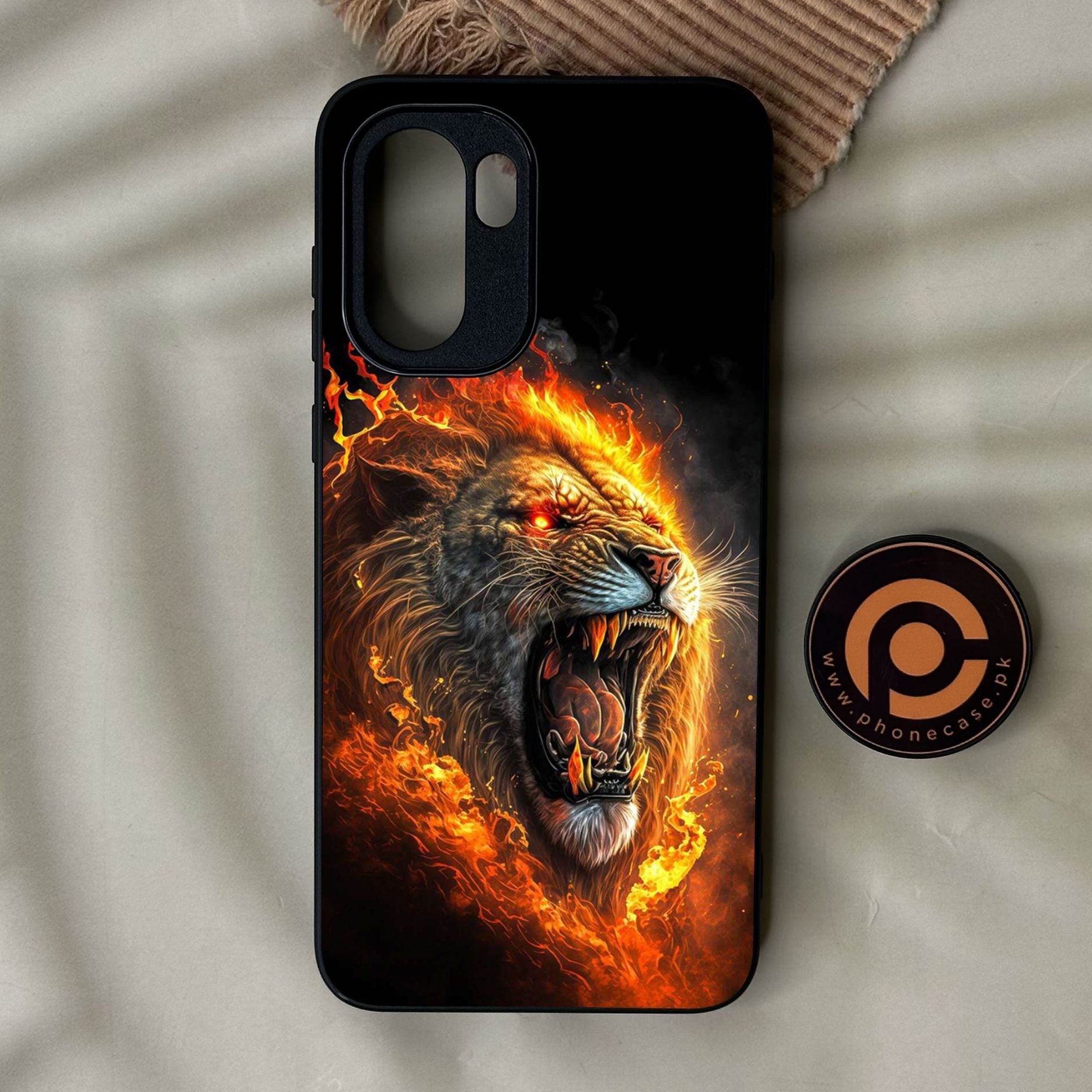 OnePlus 15R - Tiger 2.0 Design 4 - Premium Metal Printed Soft Bumper Shock Proof Case