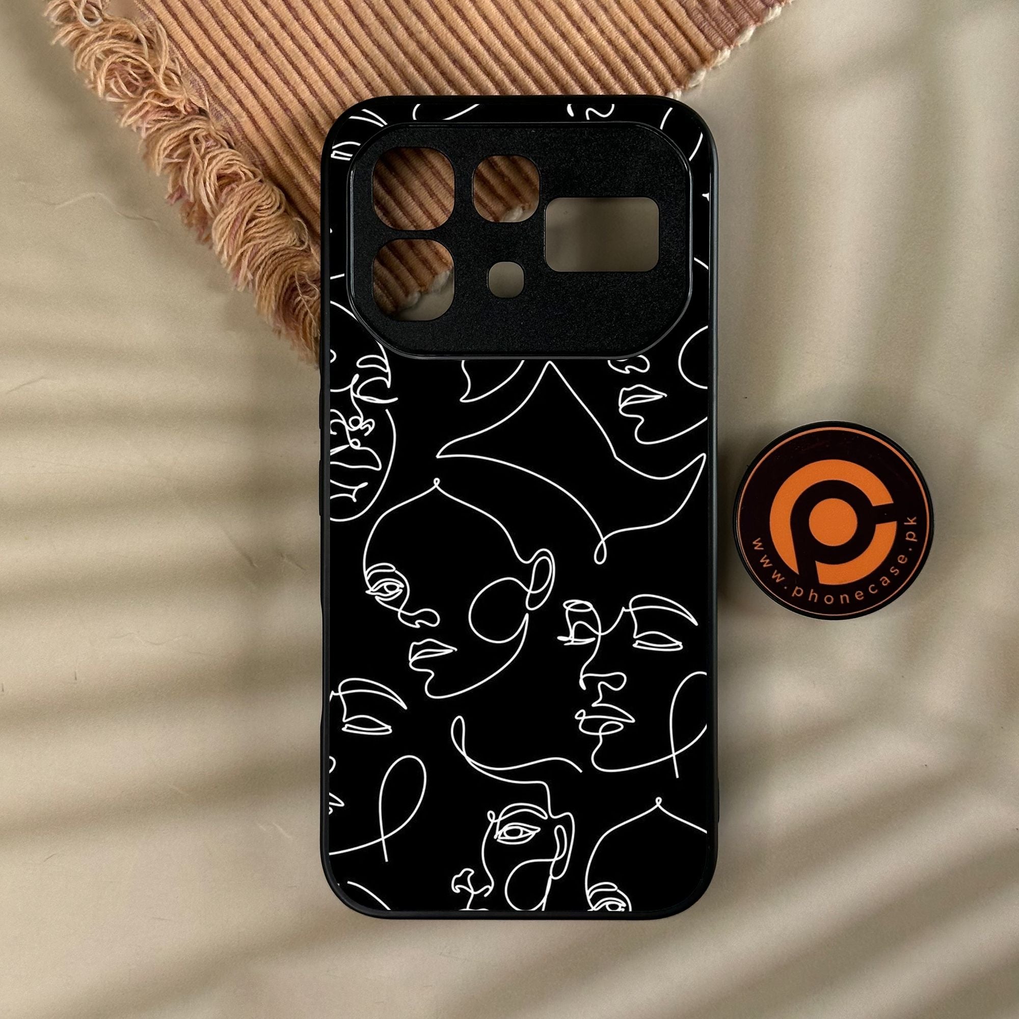 Infinix Note 60 - Girls Design 6 - Premium Metal Printed Soft Bumper Shock Proof Case