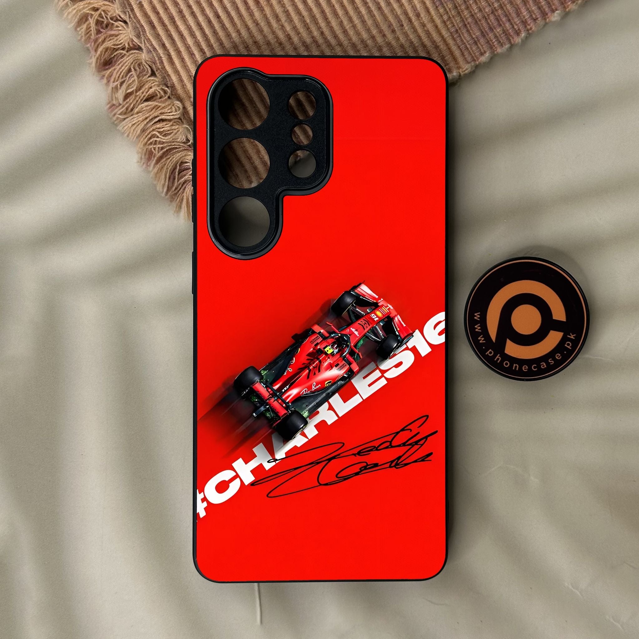 Galaxy S26 Ultra - Formula 1 Design 2 - Premium Metal Printed Soft Bumper Shock Proof Case