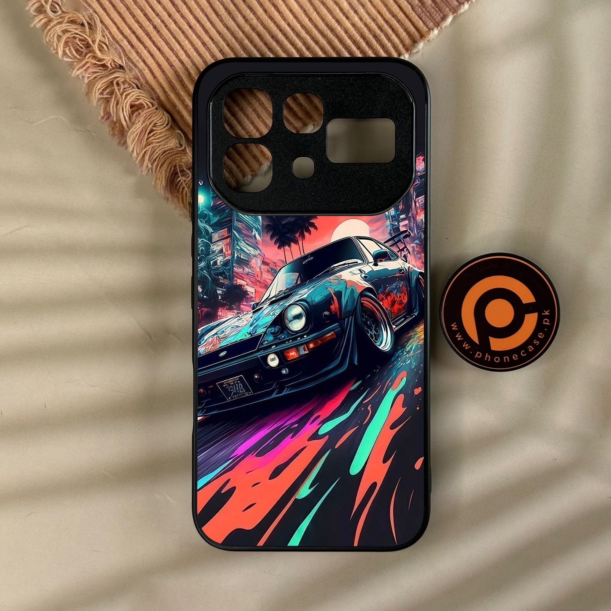 Infinix Note 60 Pro - Racing Series 2.0 Design 7 - Premium Metal Printed Soft Bumper Shock Proof Case