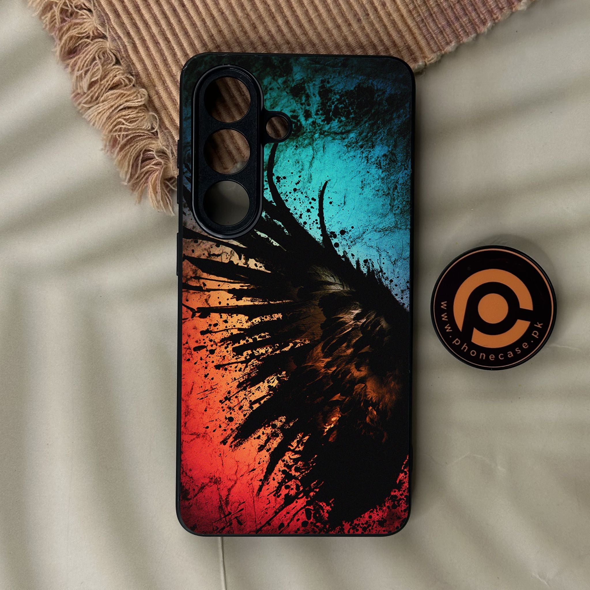 Galaxy S26 - Angel 2.0 Design 9 - Premium Metal Printed Soft Bumper Shock Proof Case
