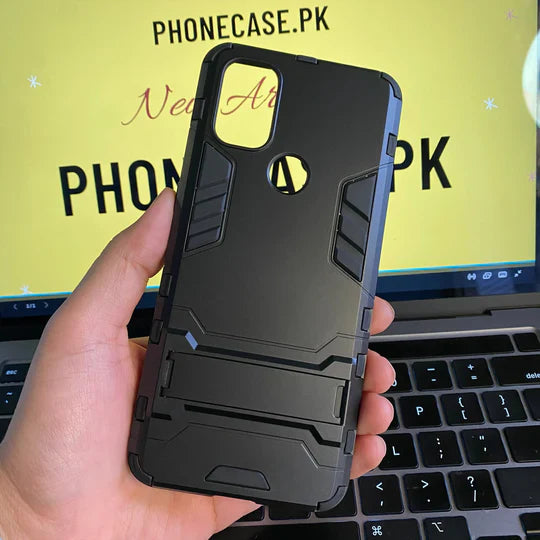 OnePlus Nord N10 Hybrid TPU+PC Iron Man Armor Shield Case