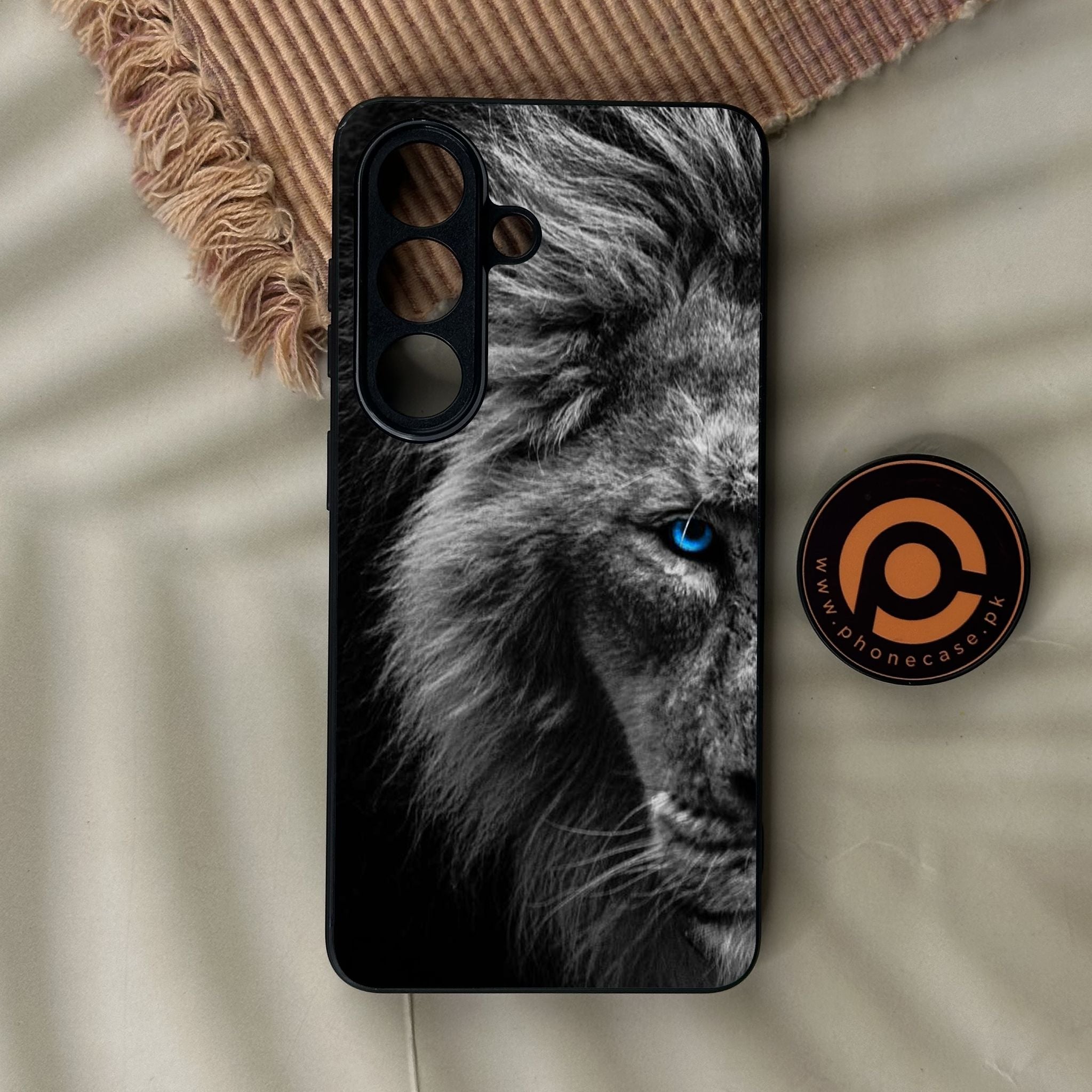 Galaxy S26 - Tiger Design 8 - Premium Metal Printed Soft Bumper Shock Proof Case