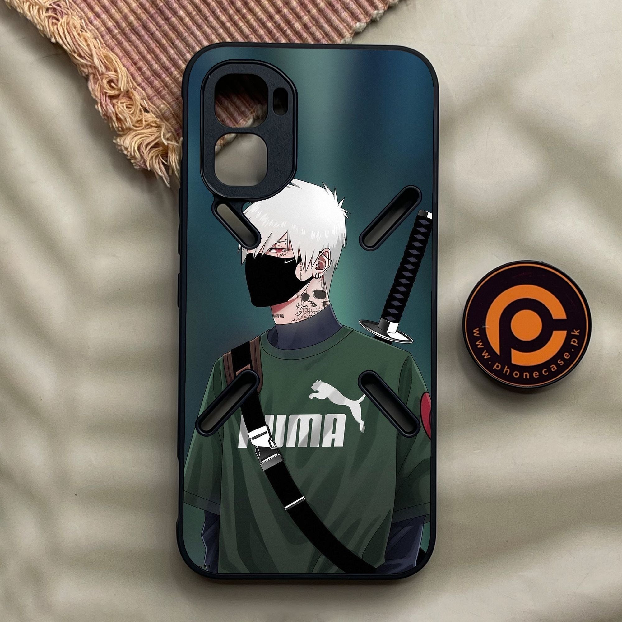 Infinix GT 50 Pro - Anime Series Design 3 - Premium Metal Printed Soft Bumper Shock Proof Case