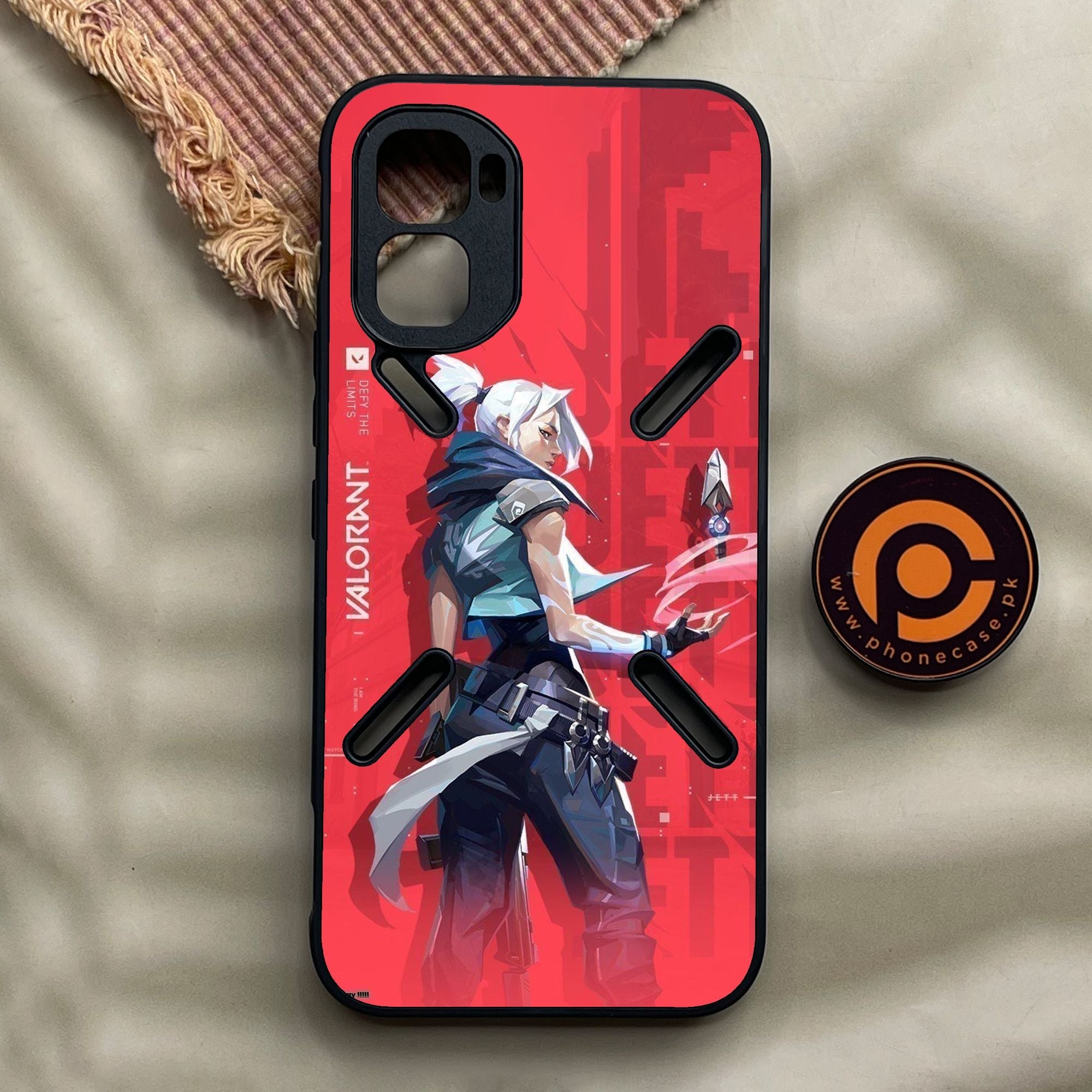 Infinix GT 50 Pro - Battle-Ready Design 5 - Premium Metal Printed Soft Bumper Shock Proof Case