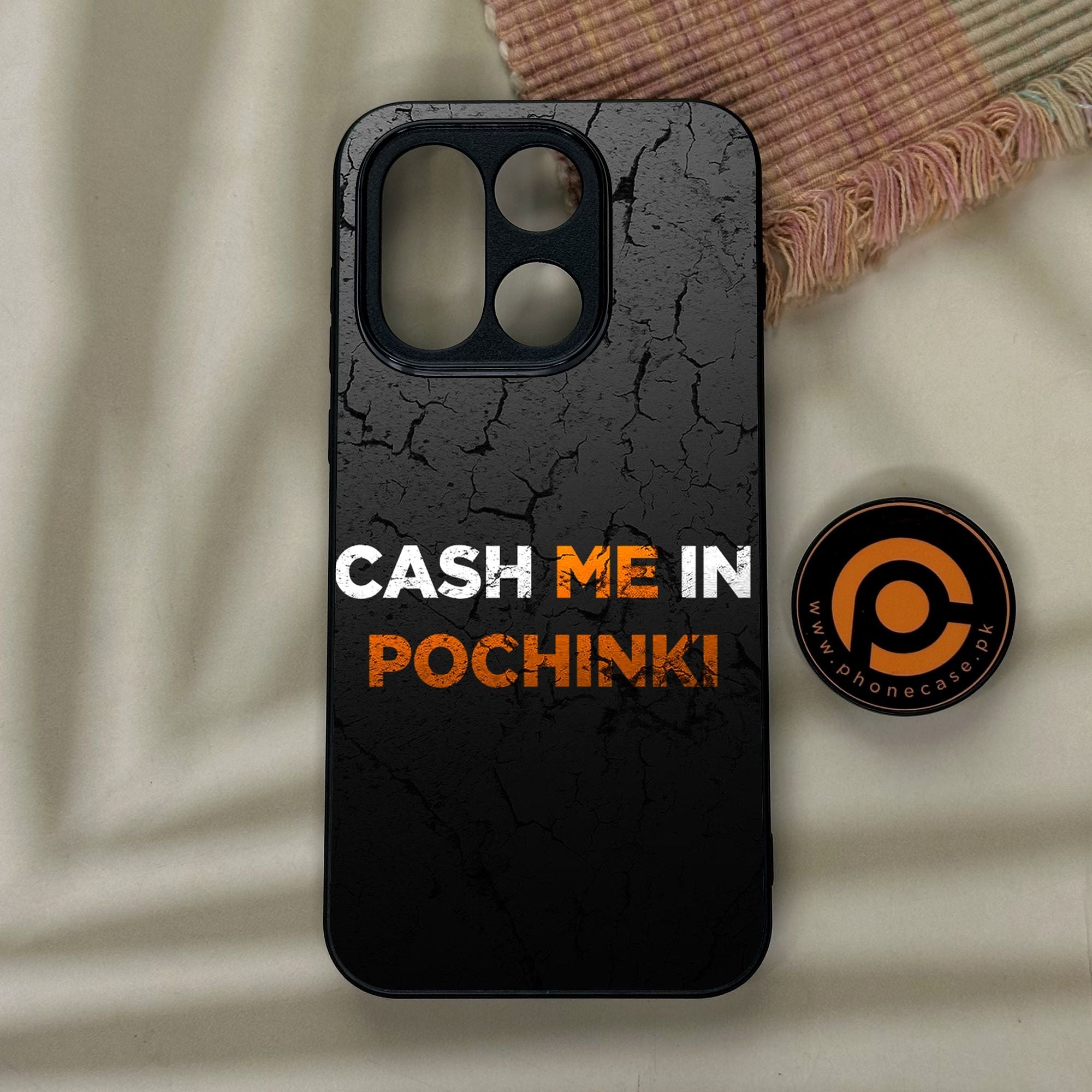 OnePlus 15 - Cash Me - Premium Metal Printed Soft Bumper Shock Proof Case