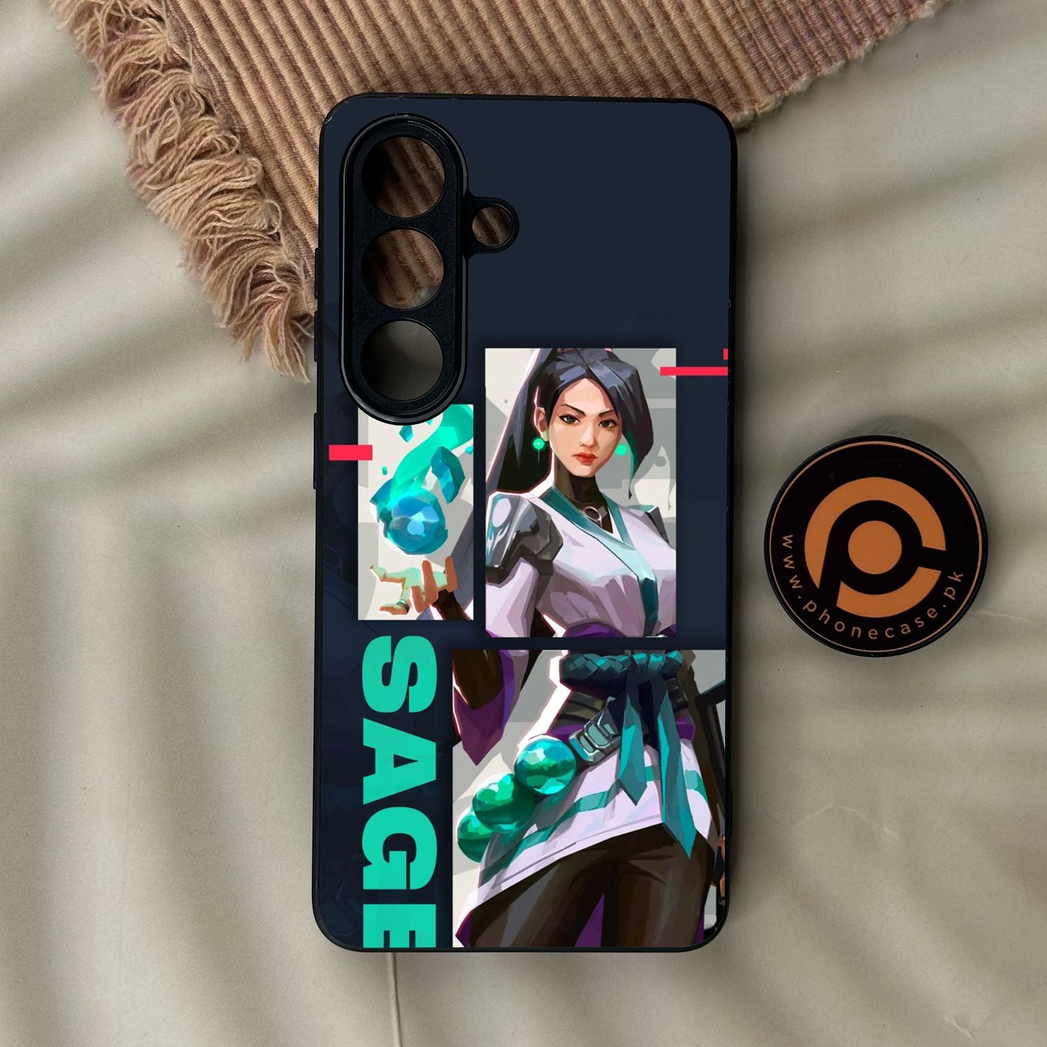 Galaxy S26 - Battle-Ready Design 1 - Premium Metal Printed Soft Bumper Shock Proof Case