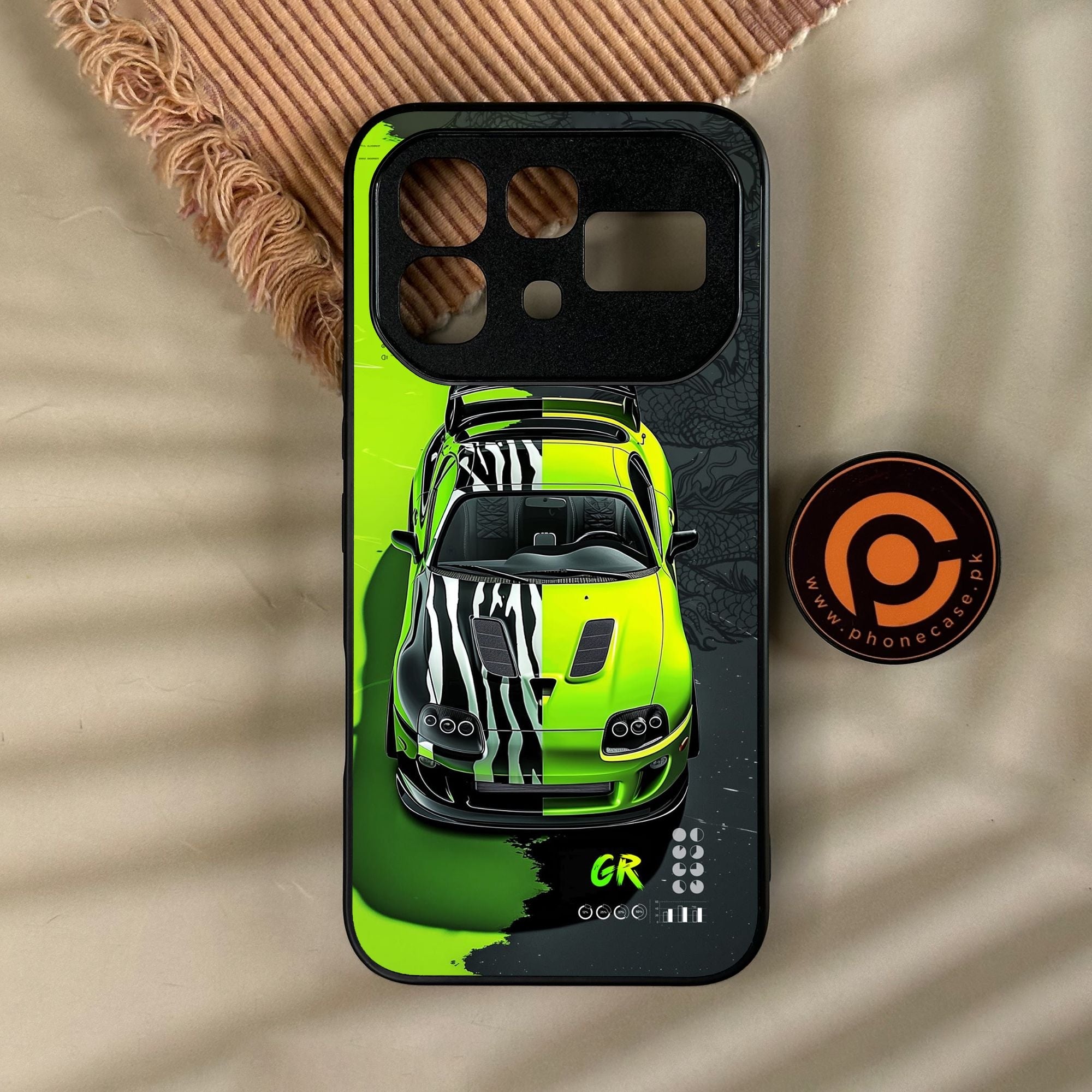 Infinix Note 60 - Trish Art - Premium Metal Printed Soft Bumper Shock Proof Case