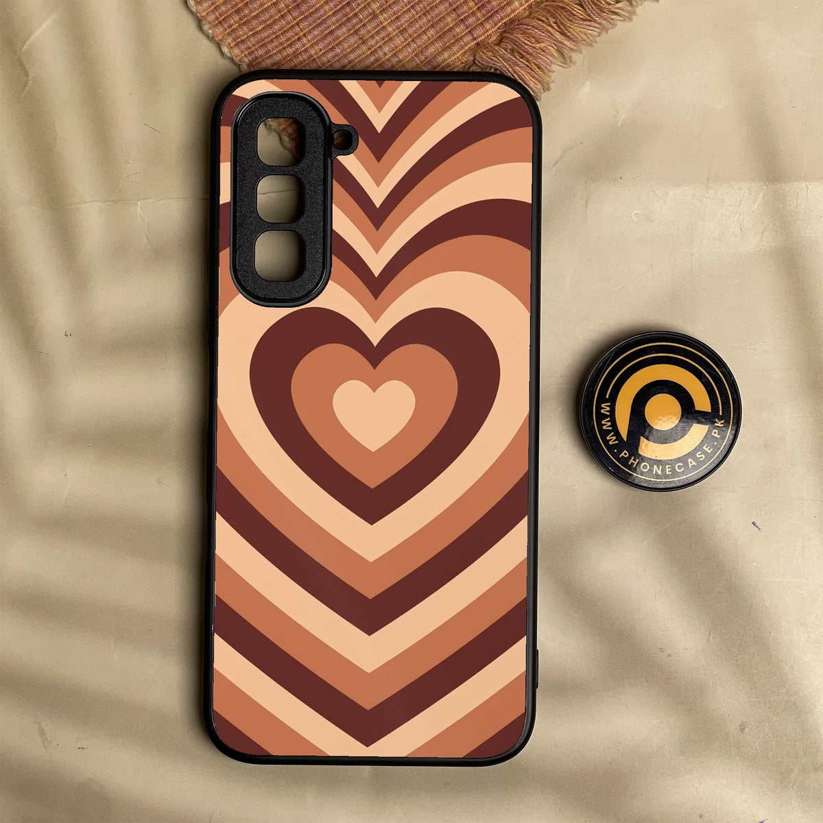 Infinix Hot 70 - Heartbeat Design 2 - Premium Metal Printed Soft Bumper Shock Proof Case