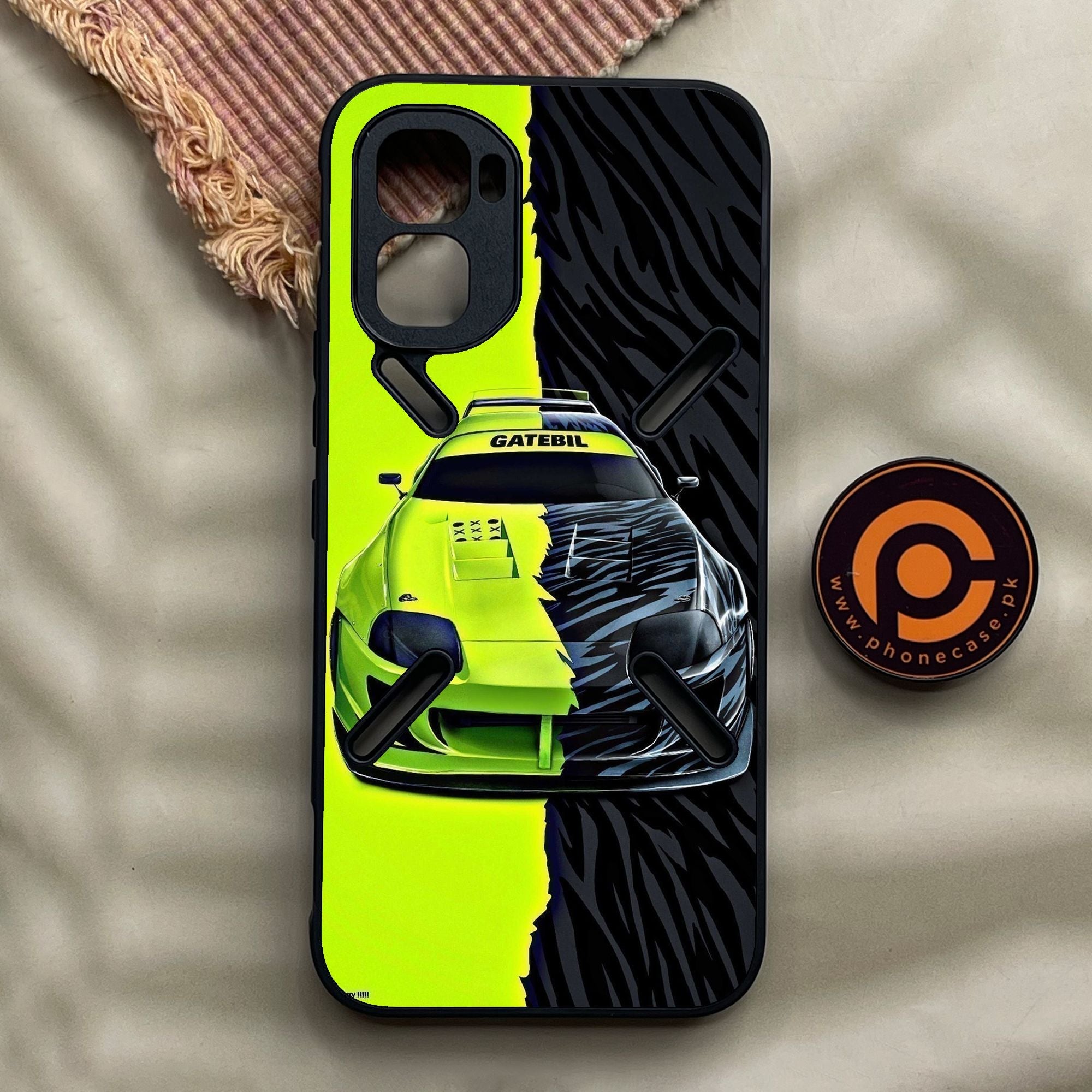 Infinix GT 50 Pro - Racing Series 2.0 Design 3 - Premium Metal Printed Soft Bumper Shock Proof Case