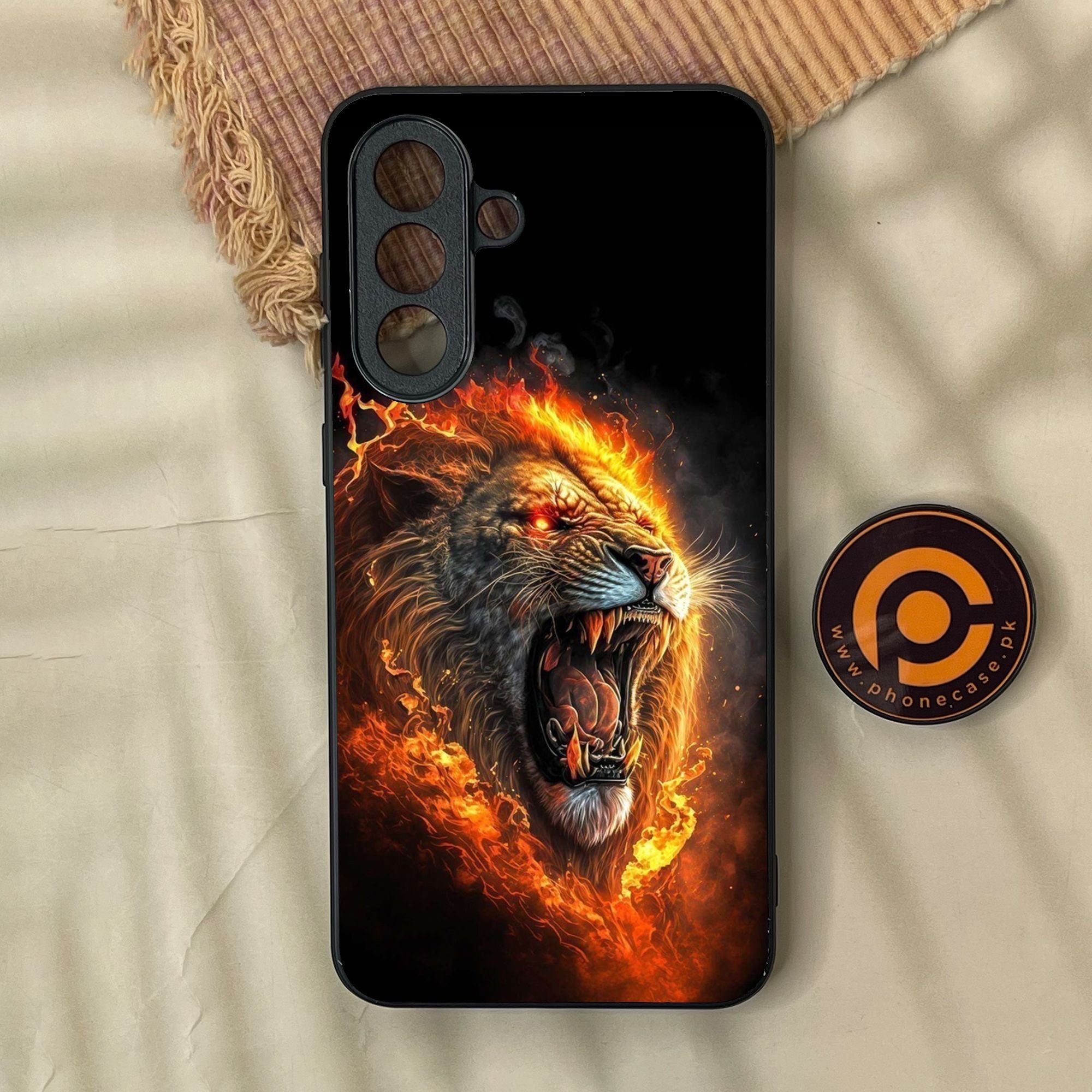 Samsung Galaxy A57 - Tiger 2.0 Design 4 - Premium Metal Printed Soft Bumper Shock Proof Case