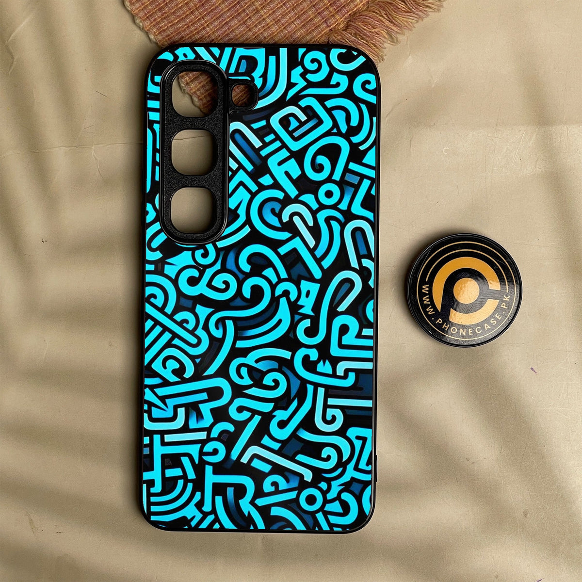 Infinix Hot 70 Pro - Doodle Design - Premium Metal Printed Soft Bumper Shock Proof Case