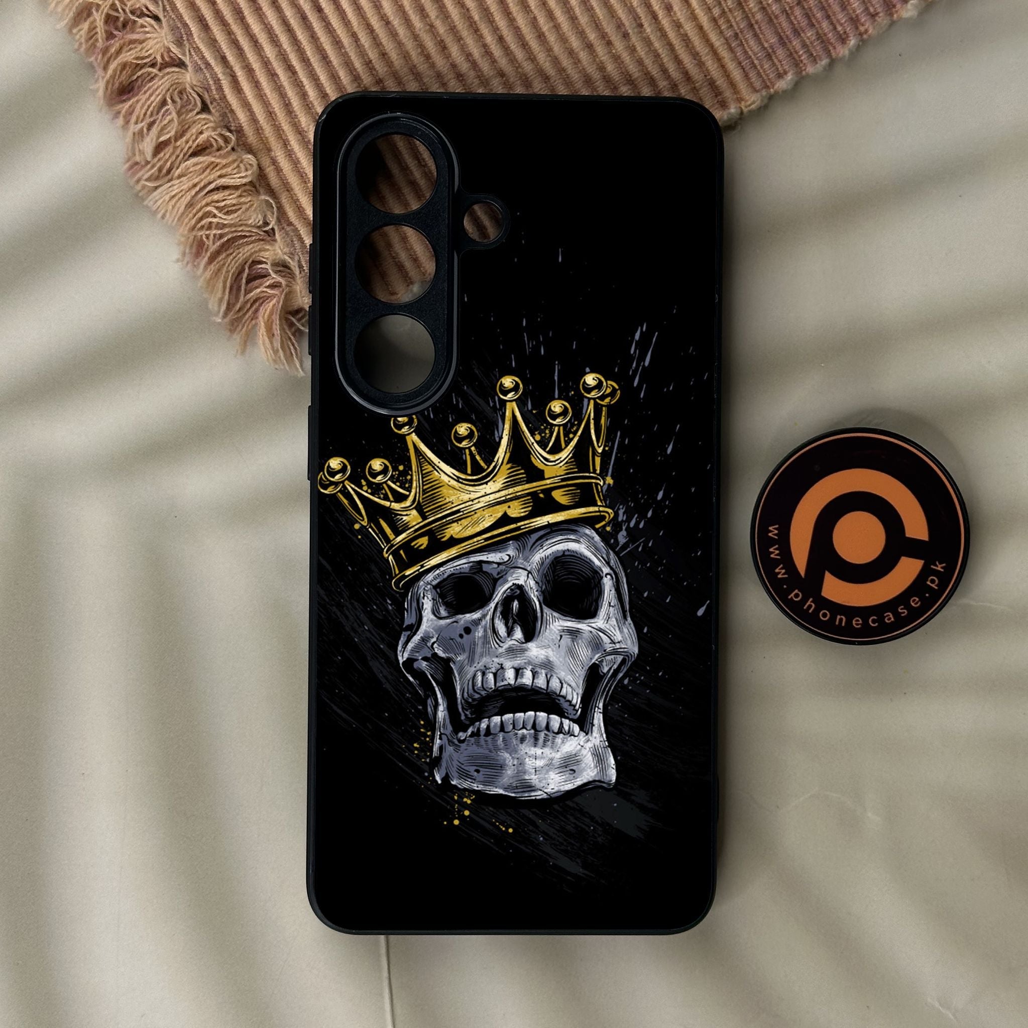 Galaxy S26 - King Design 5 - Premium Metal Printed Soft Bumper Shock Proof Case