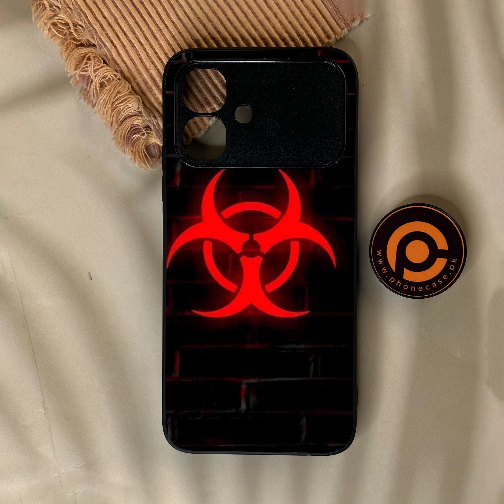 Infinix Smart 20 - Biohazard Design 6 - Premium Metal Printed Soft Bumper Shock Proof Case