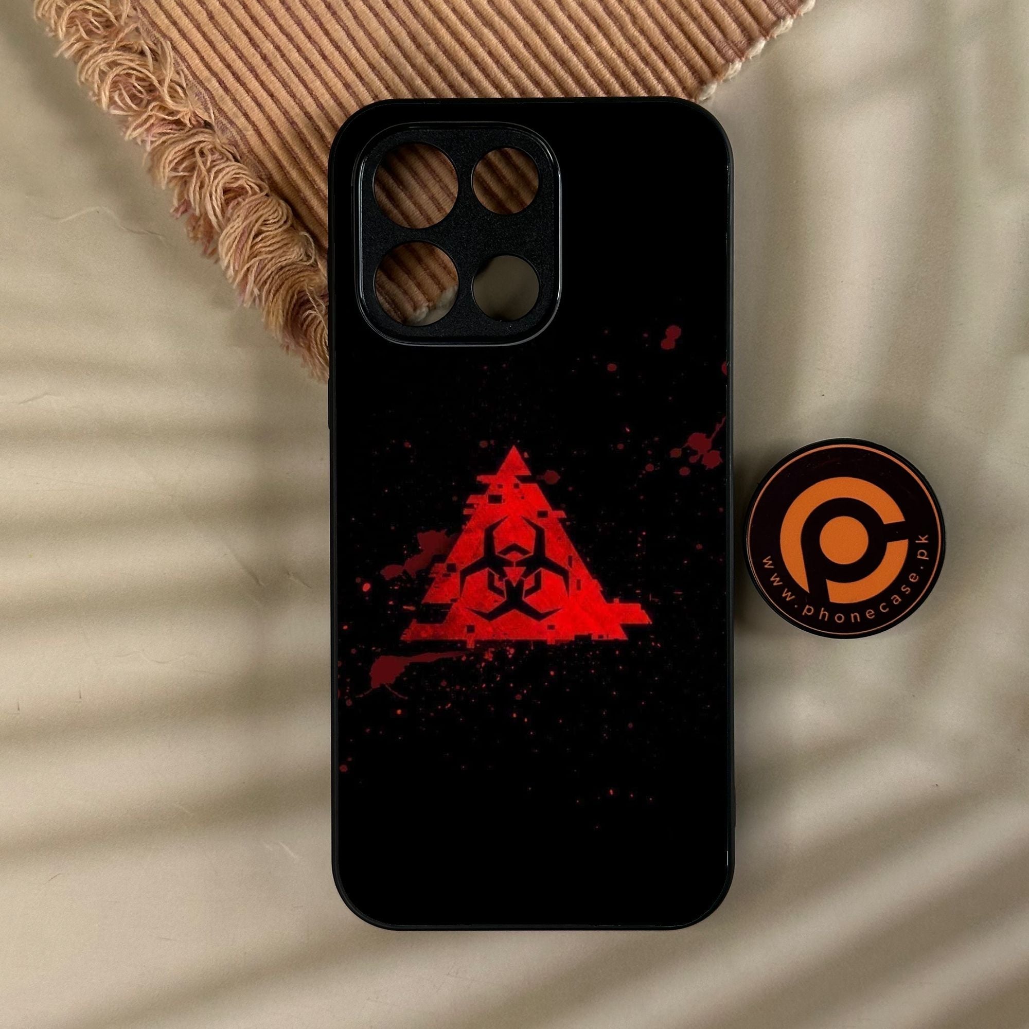 OnePlus Turbo 6 - Biohazard Design 4 - Premium Metal Printed Soft Bumper Shock Proof Case