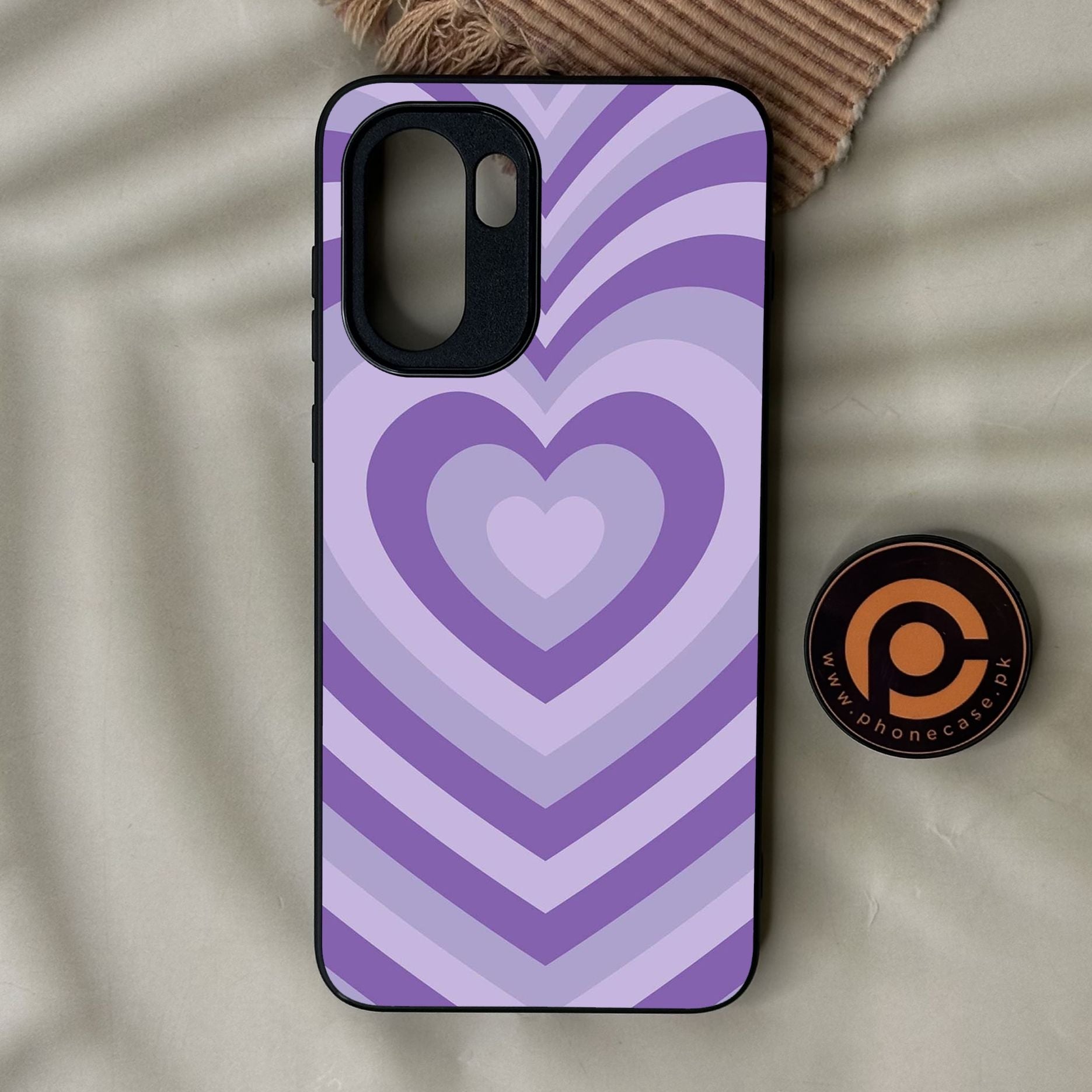 OnePlus Ace 6 - Heartbeat Design 8 - Premium Metal Printed Soft Bumper Shock Proof Case