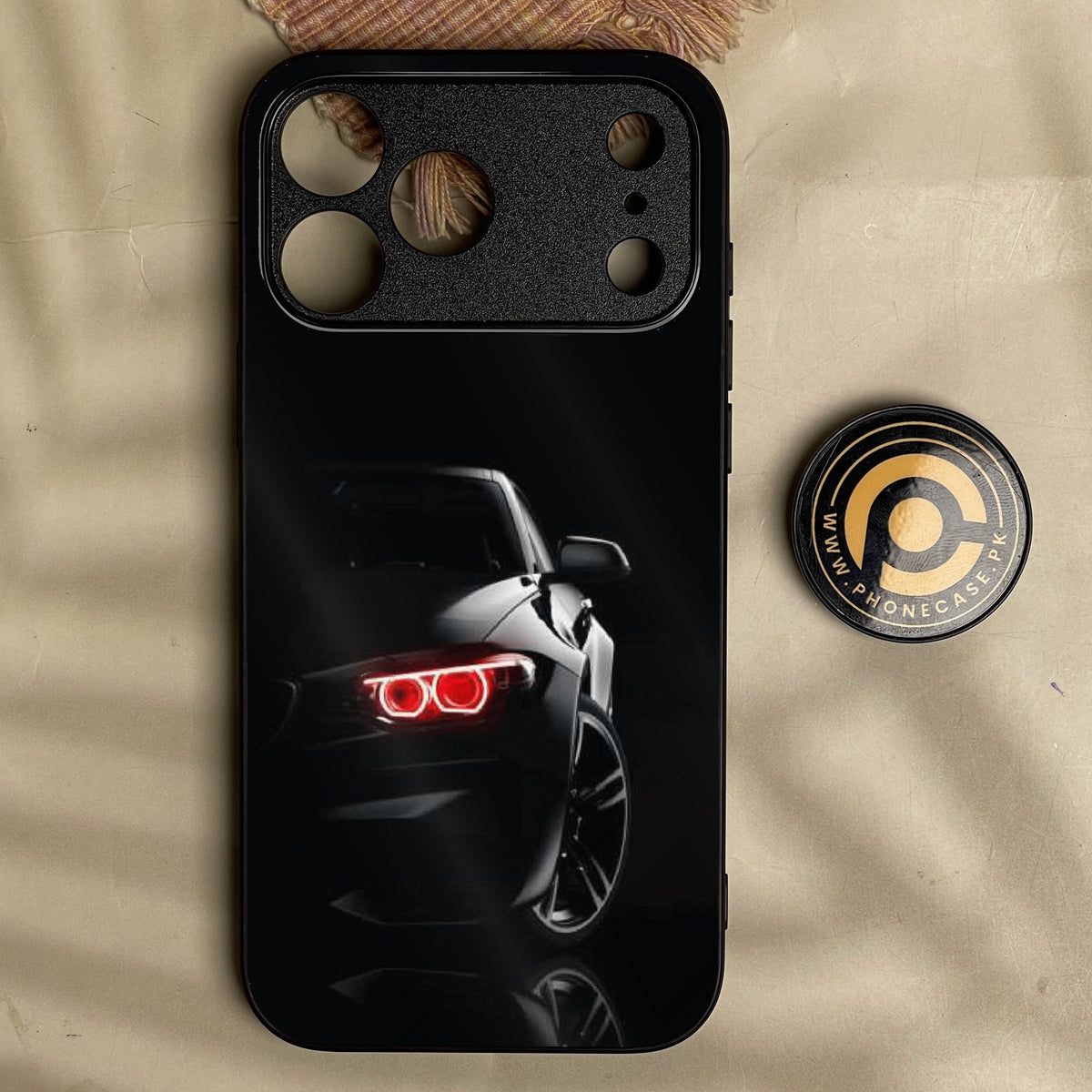 Iphone 18 Pro Max - Black Art Design 6 - Premium Metal Printed Soft Bumper Shock Proof Case