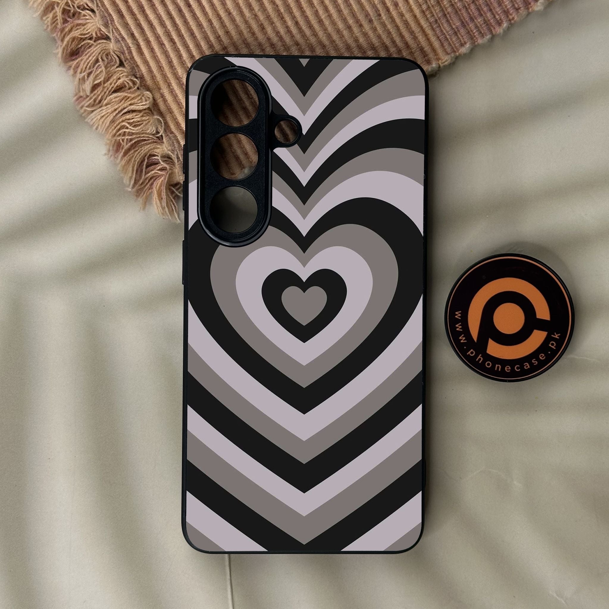 Galaxy S26 - Heartbeat Design 1 - Premium Metal Printed Soft Bumper Shock Proof Case