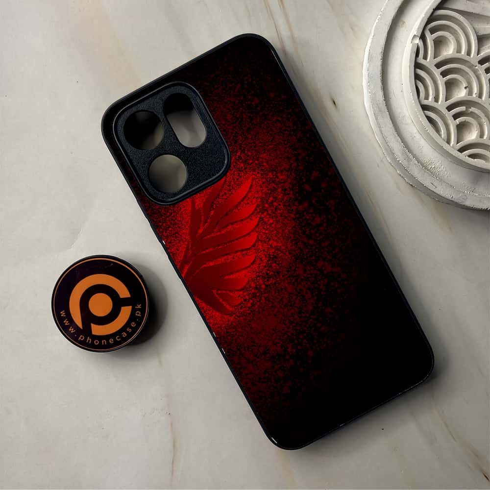 Oppo Reno 14F 5G - Angel Wings 2.0 Series - Premium Metal Printed Soft Bumper Shockproof Case
