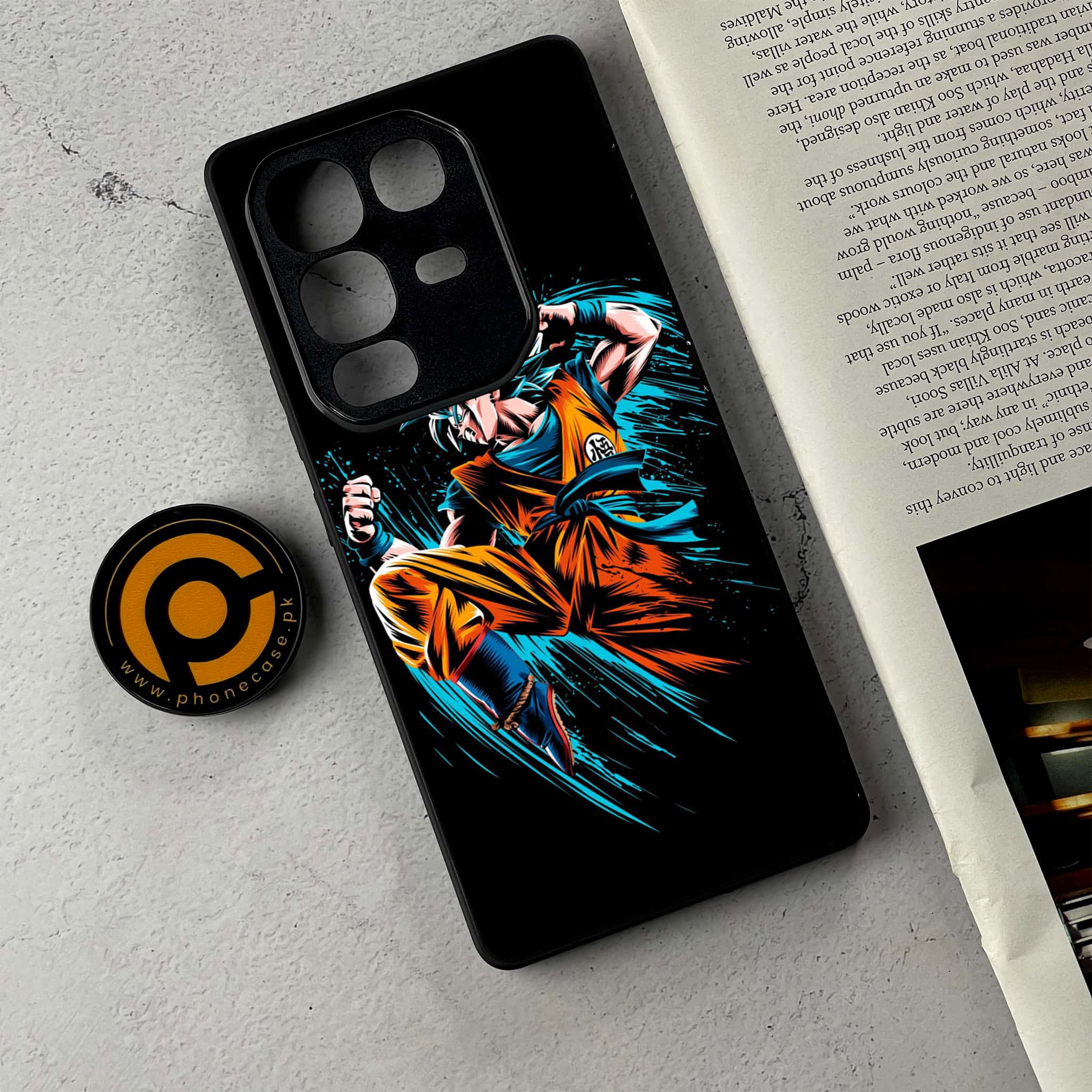 Infinix Note 50 Pro Plus - Anime 2.0 Series - Premium Metal Printed Soft Bumper Shockproof Case