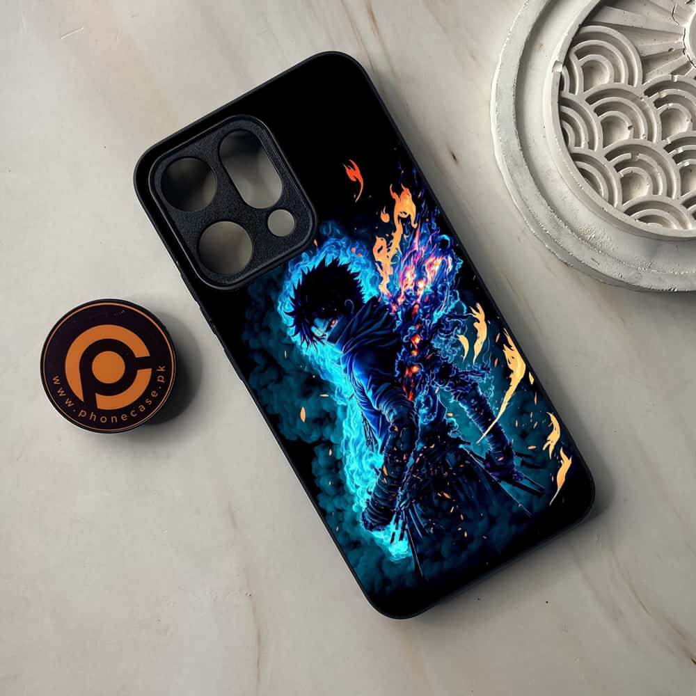 Oppo Reno 14 5G - Anime 2.0 Design 7 - Premium Metal Printed soft Bumper shock Proof Case CS-51211