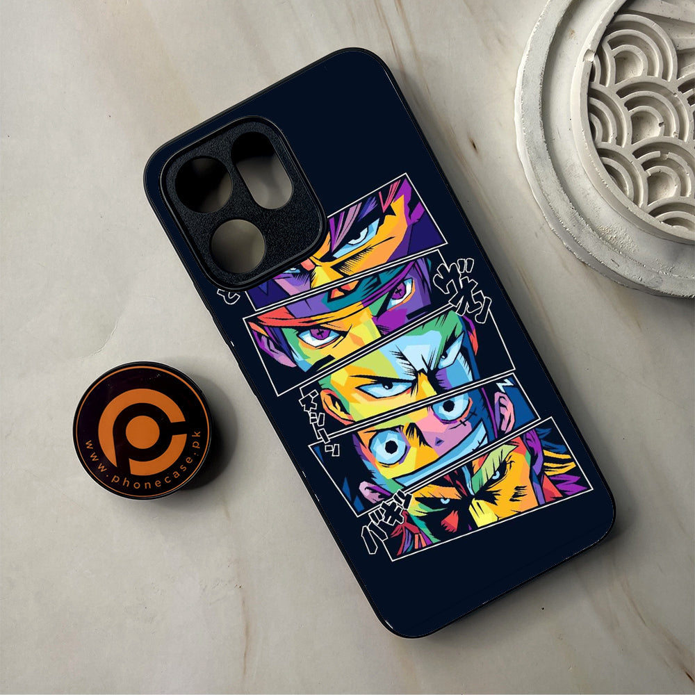 Oppo Reno 14F 5G - Anime 2.0 Series - Premium Metal Printed Soft Bumper Shockproof Case