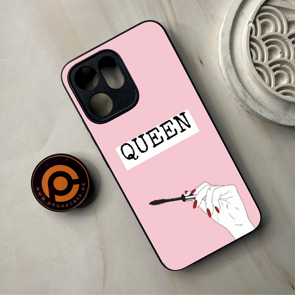 Oppo Reno 14F 5G - Anime Girls Series - Premium Metal Printed Soft Bumper Shockproof Case