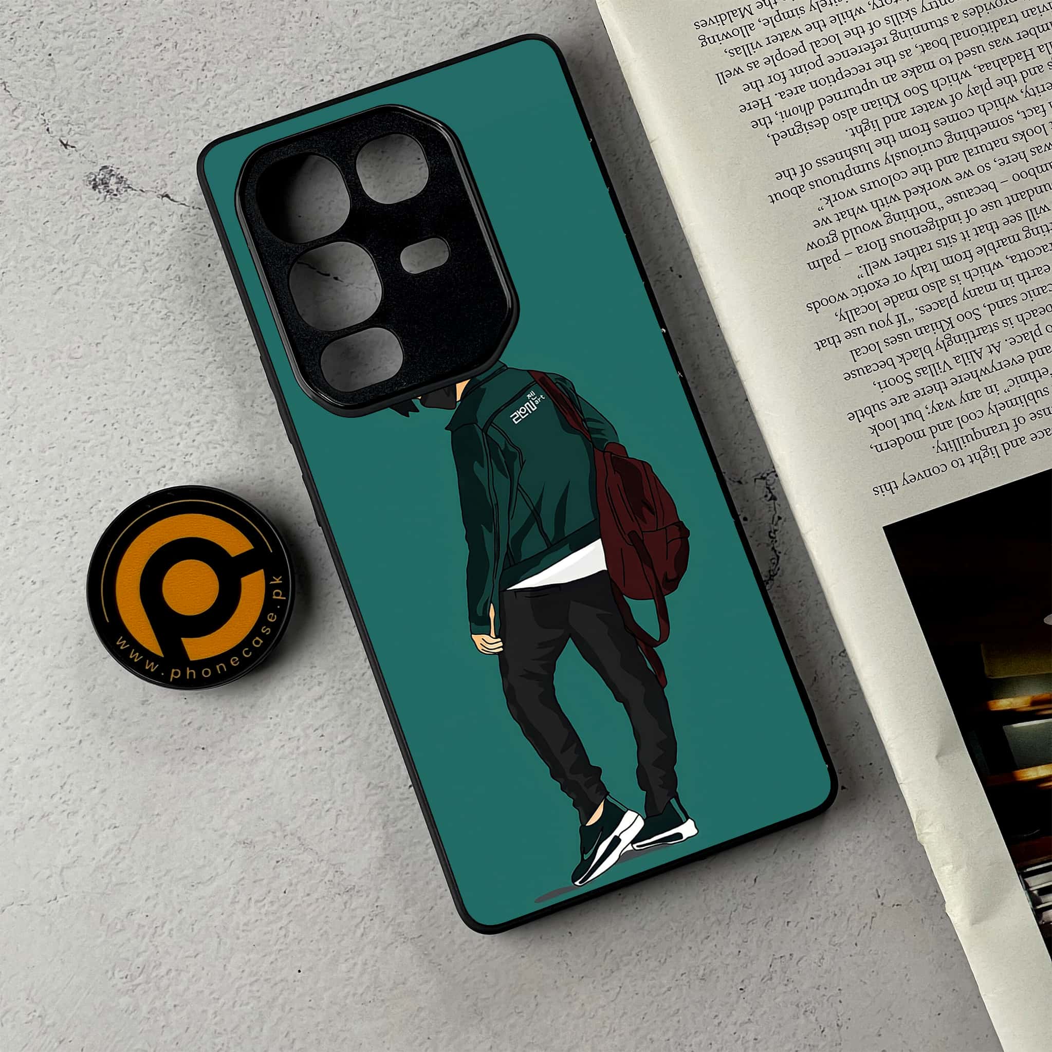 Infinix Note 50 Pro Plus - Anime Series - Premium Metal Printed Soft Bumper Shockproof Case