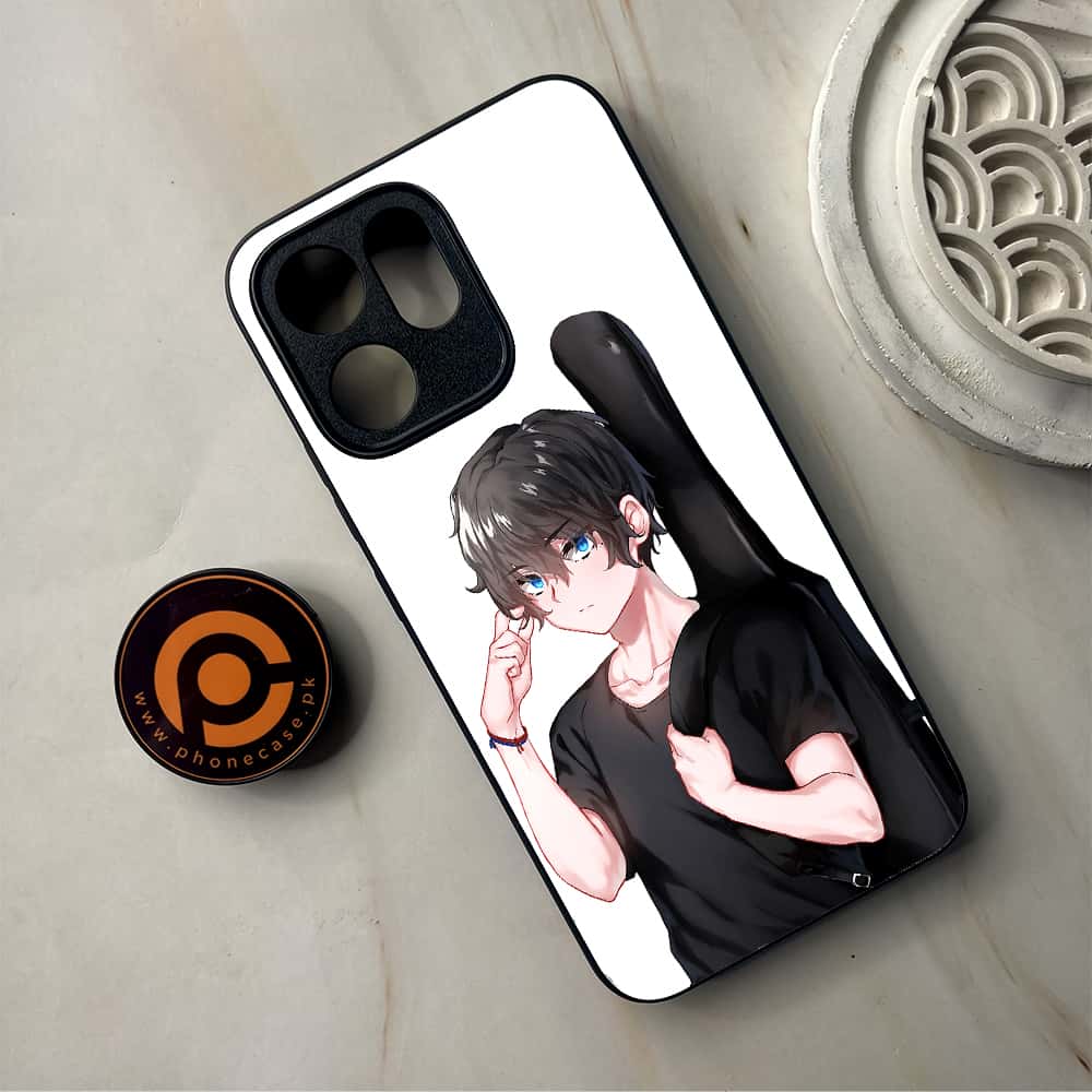 Oppo Reno 14F 5G - Anime Series - Premium Metal Printed Soft Bumper Shockproof Case