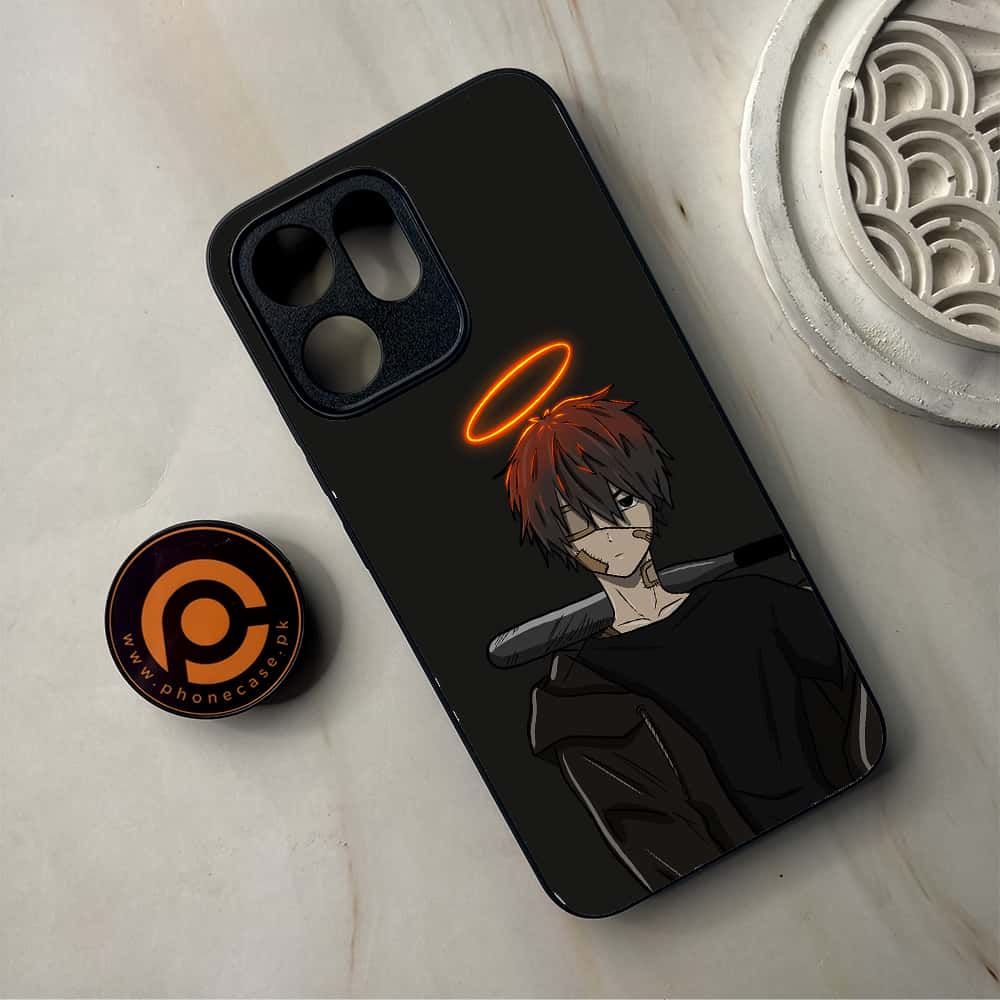 Oppo Reno 14F 5G - Anime Series - Premium Metal Printed Soft Bumper Shockproof Case