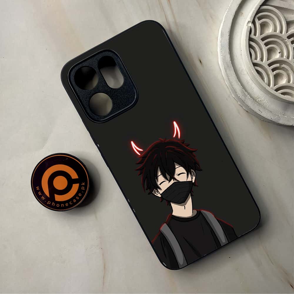 Oppo Reno 14F 5G - Anime Series - Premium Metal Printed Soft Bumper Shockproof Case