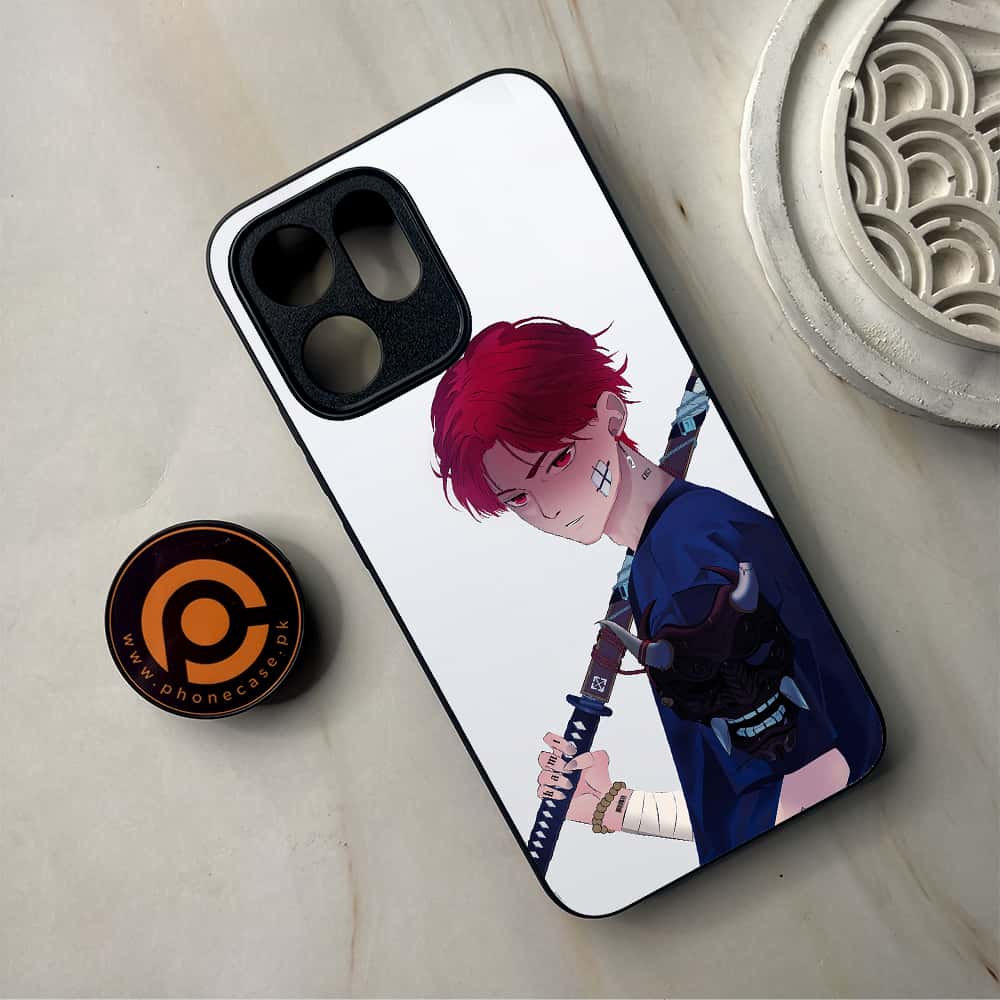 Oppo Reno 14F 5G - Anime Series - Premium Metal Printed Soft Bumper Shockproof Case