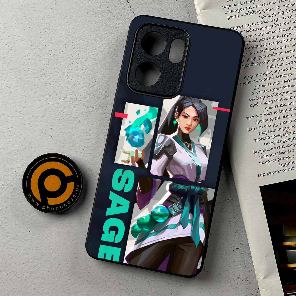 Oppo Reno 14F 5G - Battle-Ready Series - Premium Metal Printed Soft Bumper Shockproof Case
