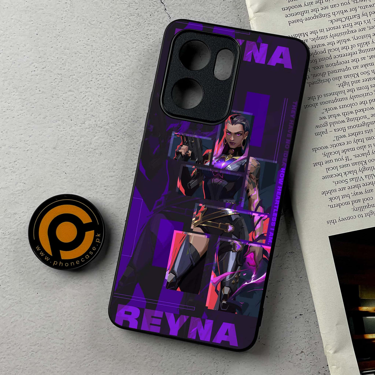 Oppo Reno 14F 5G - Battle-Ready Series - Premium Metal Printed Soft Bumper Shockproof Case
