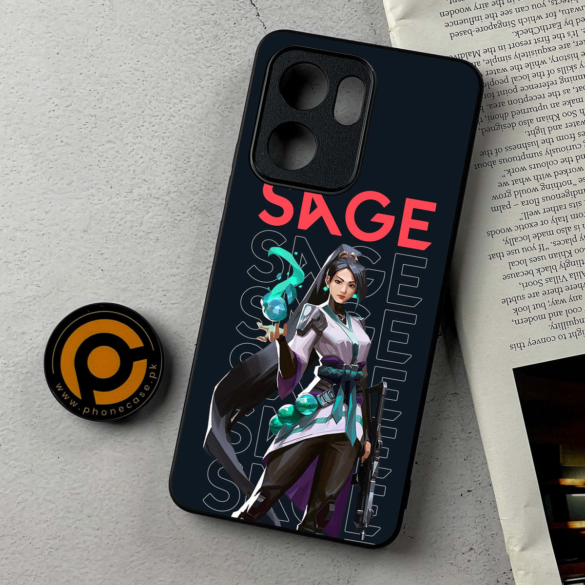 Oppo Reno 14F 5G - Battle-Ready Series - Premium Metal Printed Soft Bumper Shockproof Case