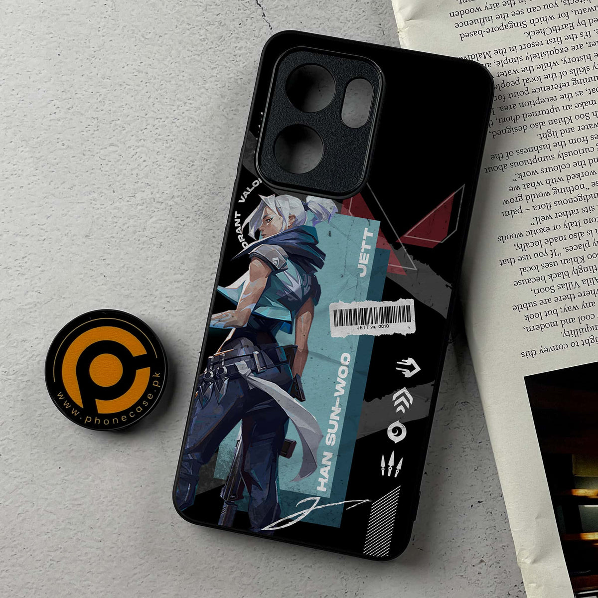 Oppo Reno 14F 5G - Battle-Ready Series - Premium Metal Printed Soft Bumper Shockproof Case