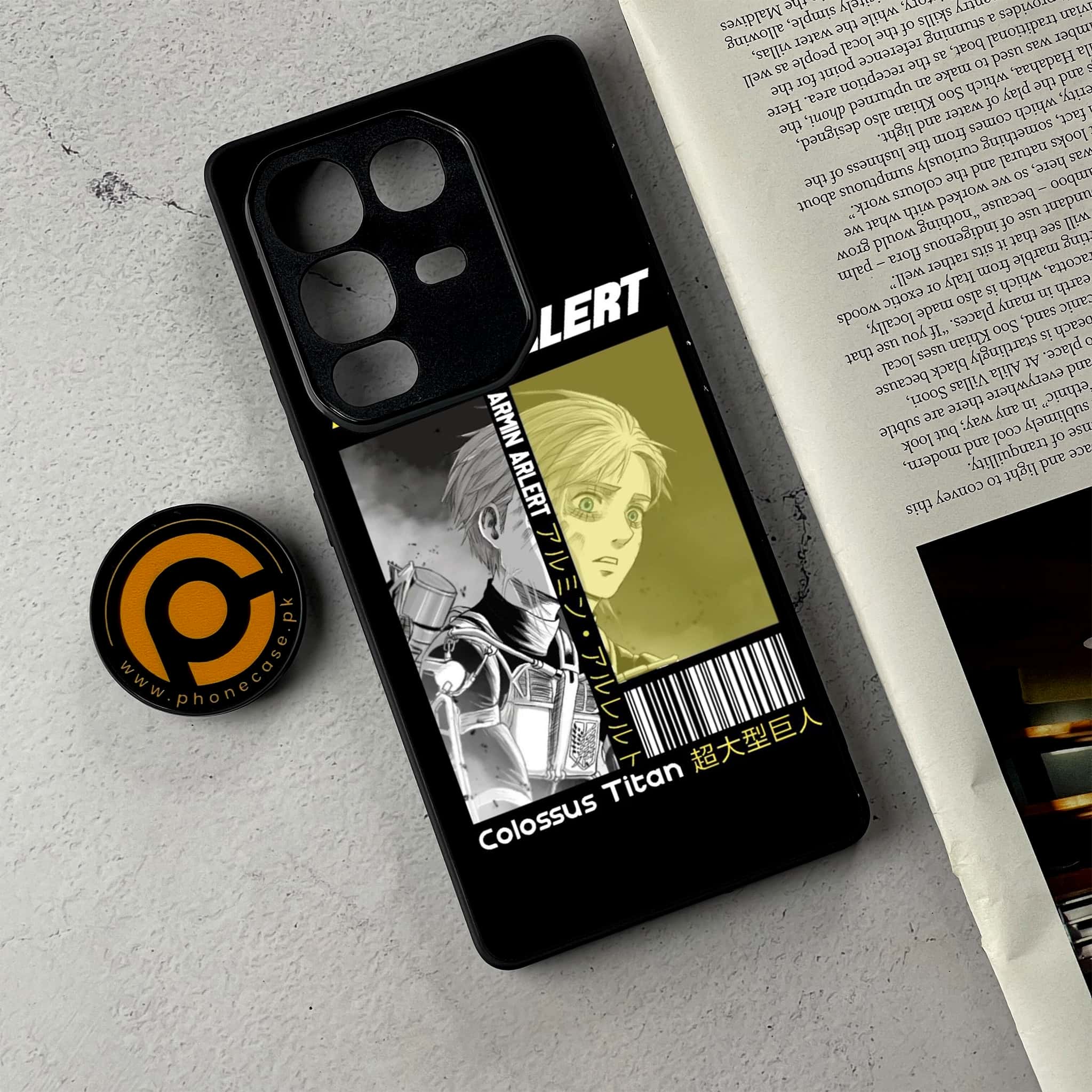Infinix Note 50 Pro Plus - Battlefront Legends Series - Premium Metal Printed Soft Bumper Shockproof Case