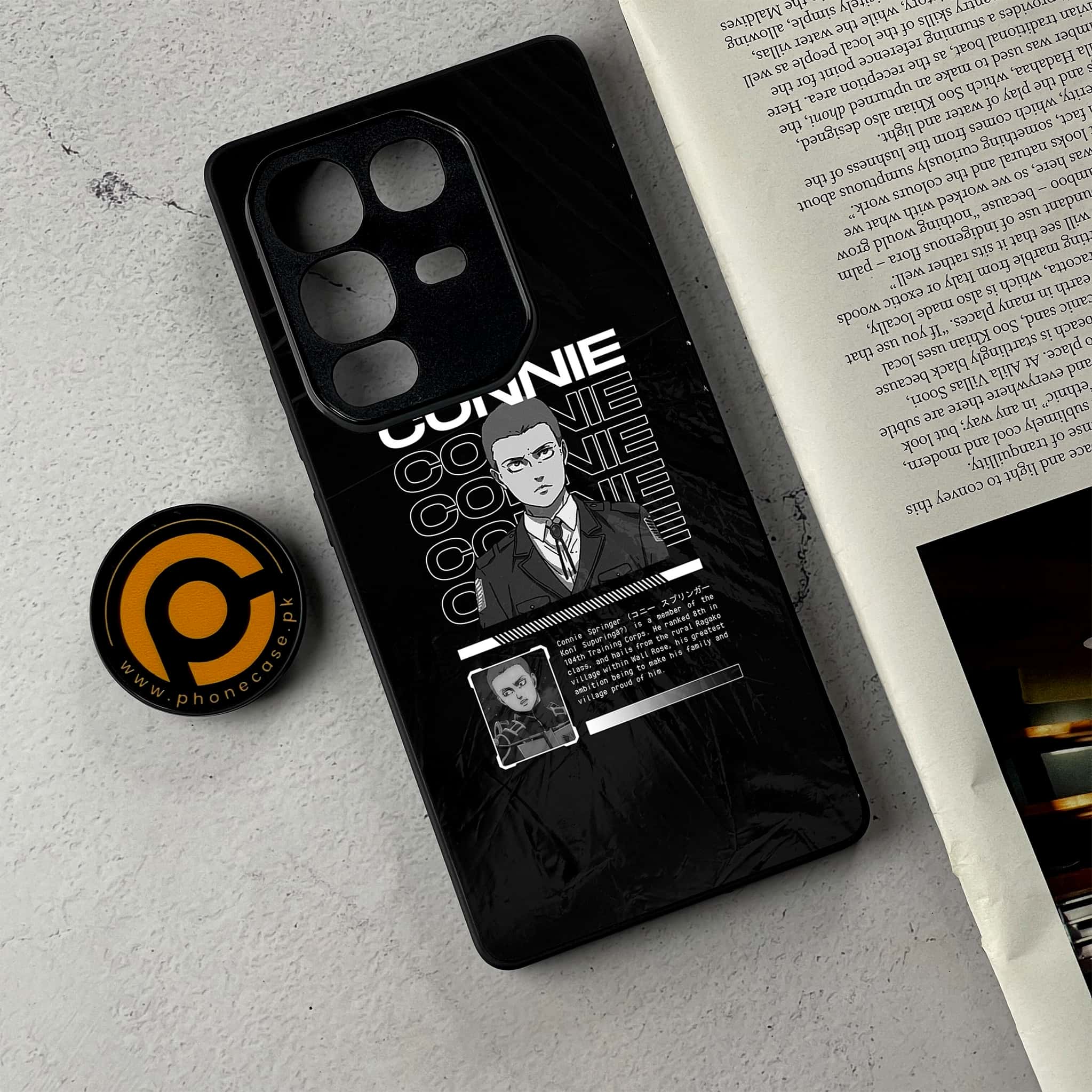 Infinix Note 50 Pro Plus - Battlefront Legends Series - Premium Metal Printed Soft Bumper Shockproof Case