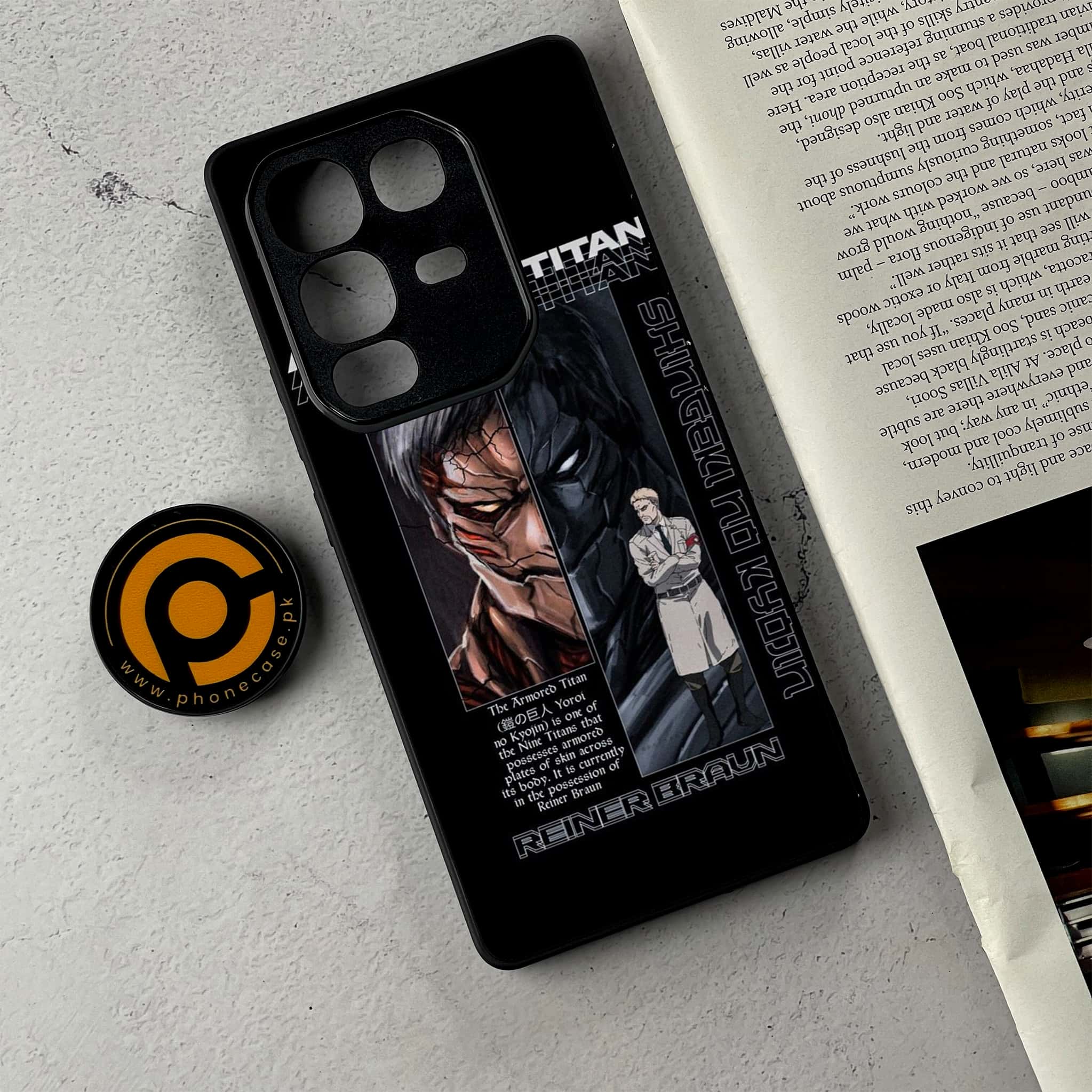 Infinix Note 50 Pro Plus - Battlefront Legends Series - Premium Metal Printed Soft Bumper Shockproof Case