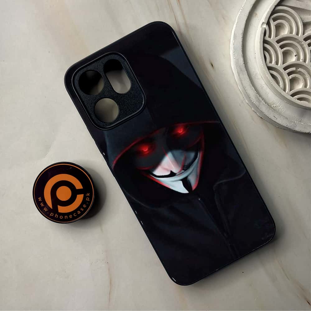 Oppo Reno 14F 5G - Black Art Series - Premium Metal Printed Soft Bumper Shockproof Case
