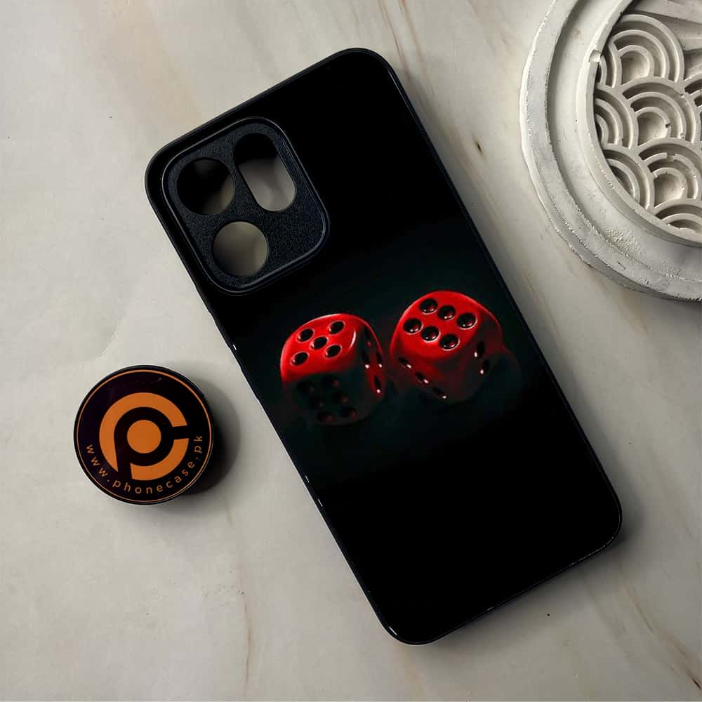 Oppo Reno 14F 5G - Black Art Series - Premium Metal Printed Soft Bumper Shockproof Case