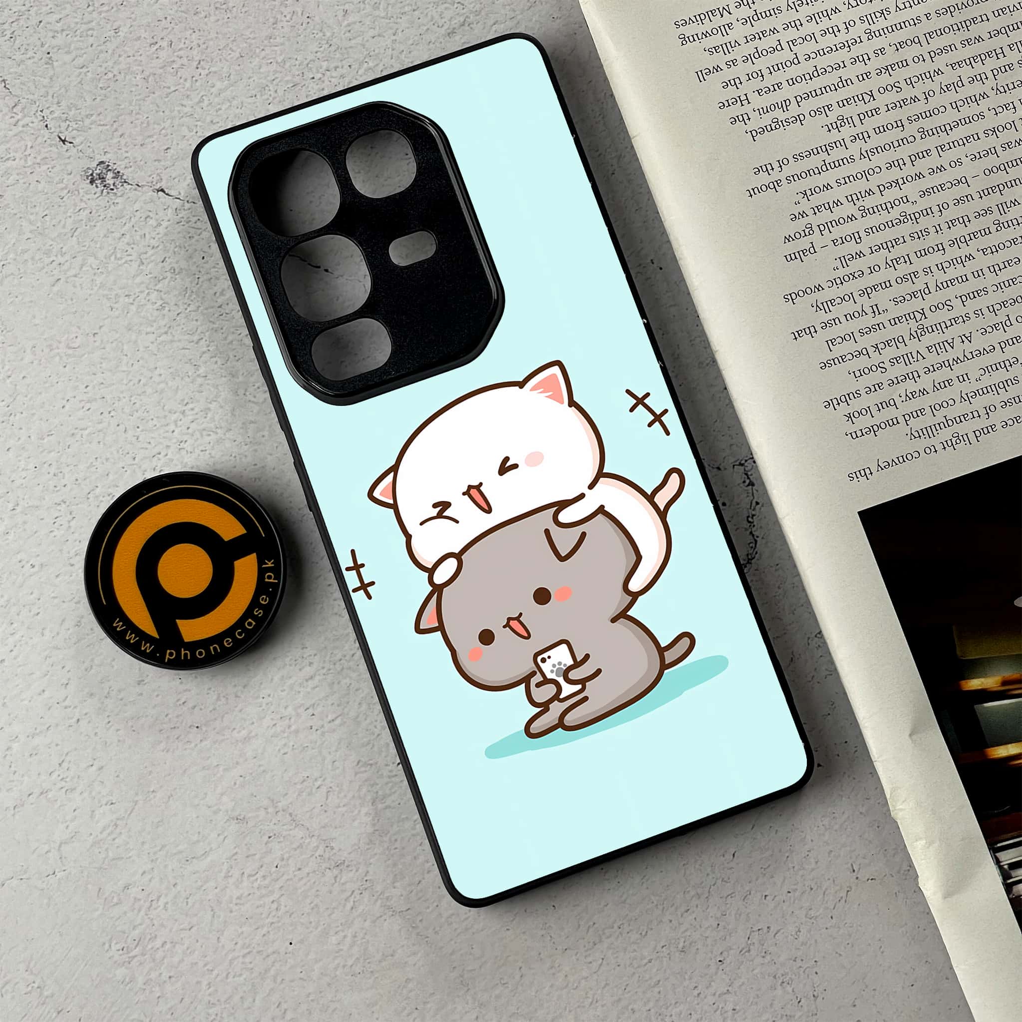 Infinix Note 50 Pro Plus - Cute BuBu DuDu Series - Premium Metal Printed Soft Bumper Shockproof Case