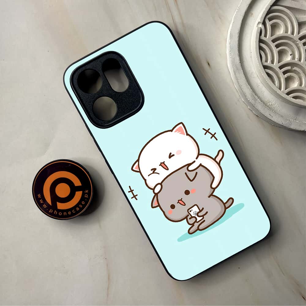 Oppo Reno 14F 5G - Cute BuBu DuDu Series - Premium Metal Printed Soft Bumper Shockproof Case