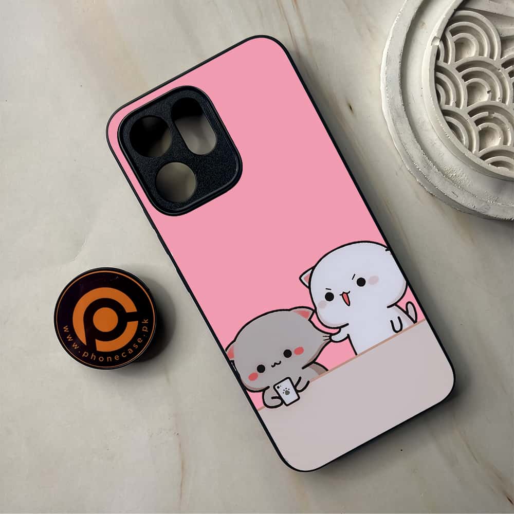 Oppo Reno 14F 5G - Cute BuBu DuDu Series - Premium Metal Printed Soft Bumper Shockproof Case