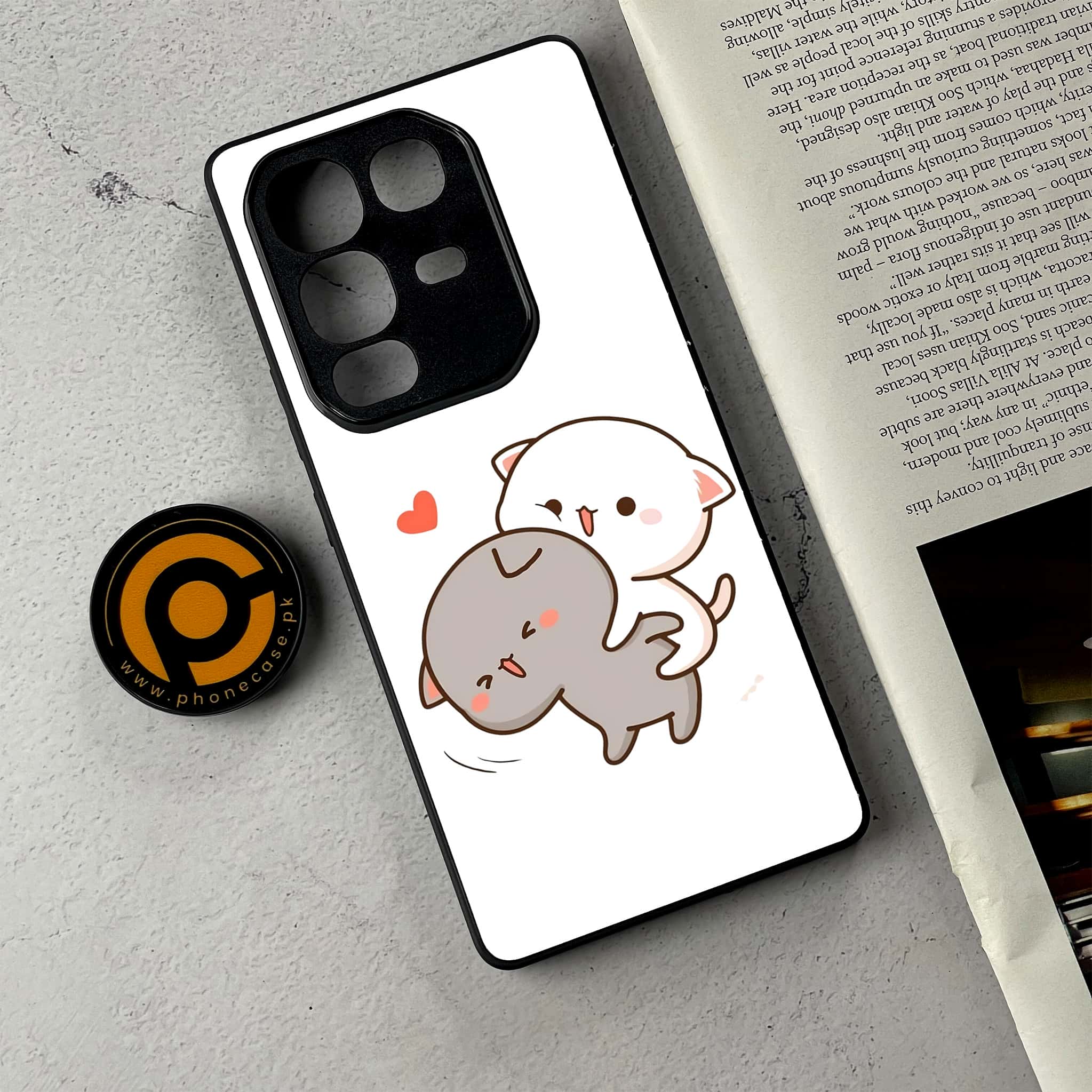 Infinix Note 50 Pro Plus - Cute BuBu DuDu Series - Premium Metal Printed Soft Bumper Shockproof Case