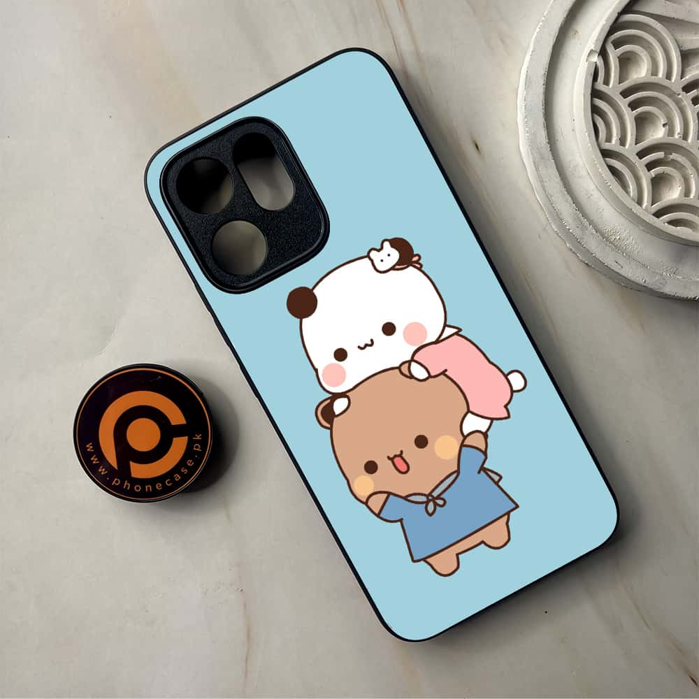 Oppo Reno 14F 5G - Cute BuBu DuDu Series - Premium Metal Printed Soft Bumper Shockproof Case