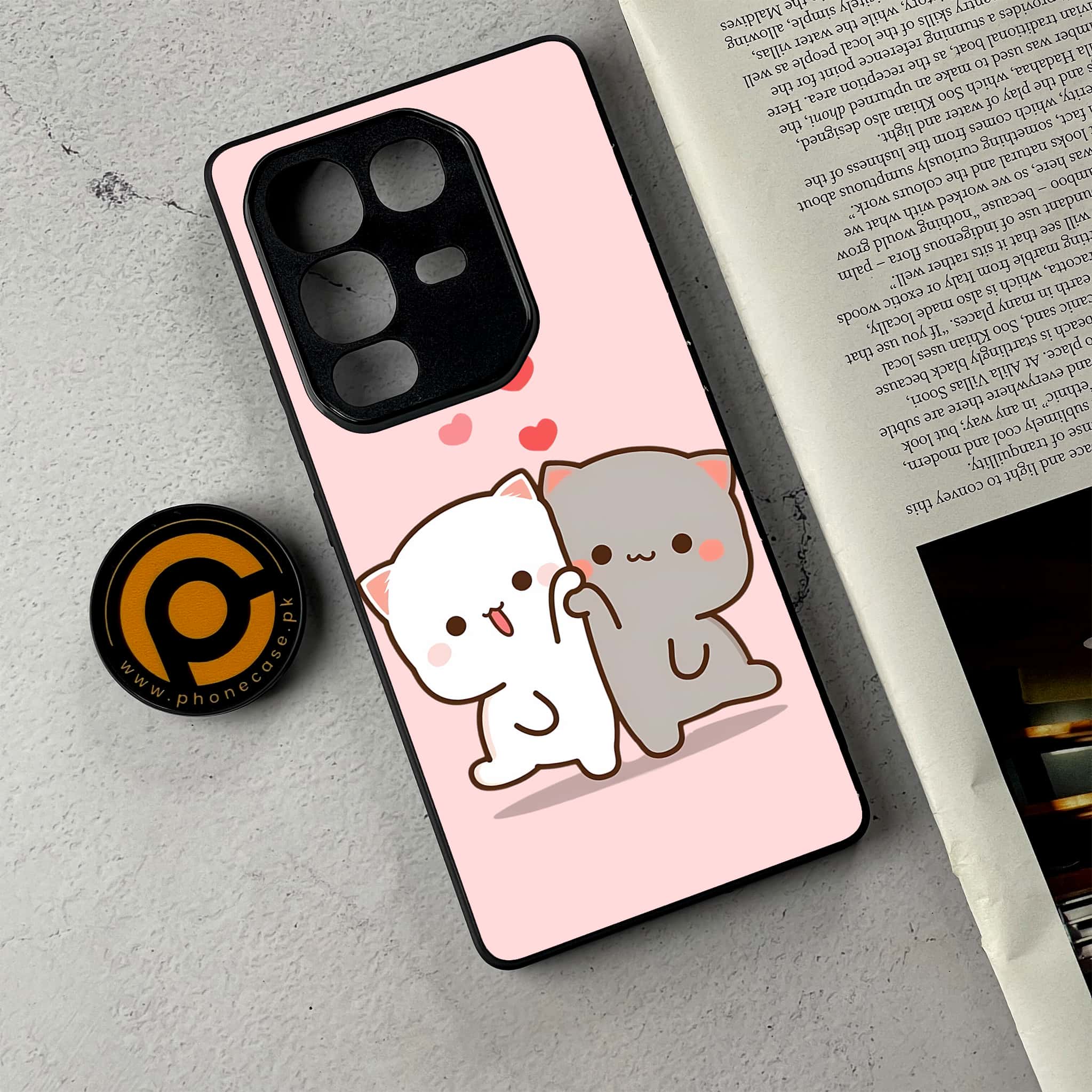 Infinix Note 50 Pro Plus - Cute BuBu DuDu Series - Premium Metal Printed Soft Bumper Shockproof Case