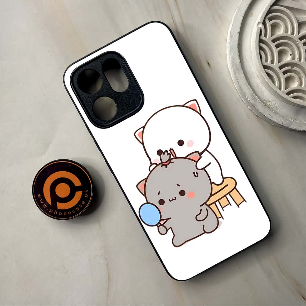 Oppo Reno 14F 5G - Cute BuBu DuDu Series - Premium Metal Printed Soft Bumper Shockproof Case