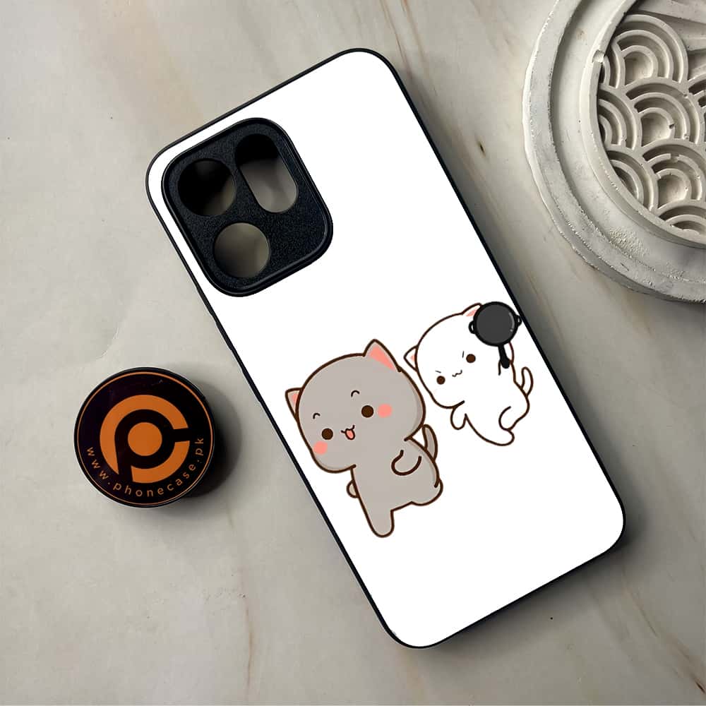 Oppo Reno 14F 5G - Cute BuBu DuDu Series - Premium Metal Printed Soft Bumper Shockproof Case